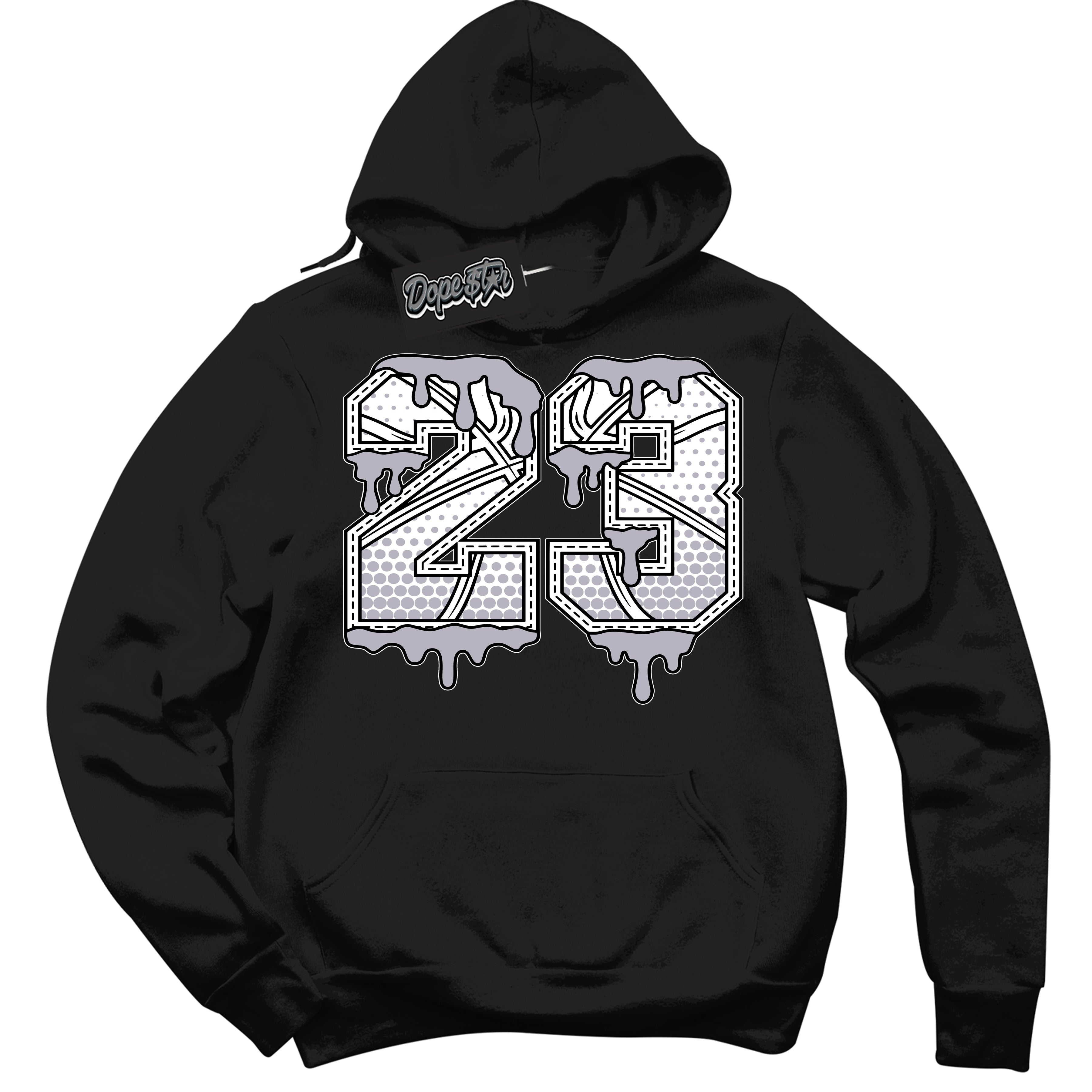 Cool Black Hoodie with “ 23 Ball ” design that Perfectly Matches OG Barons 1s Jordans.