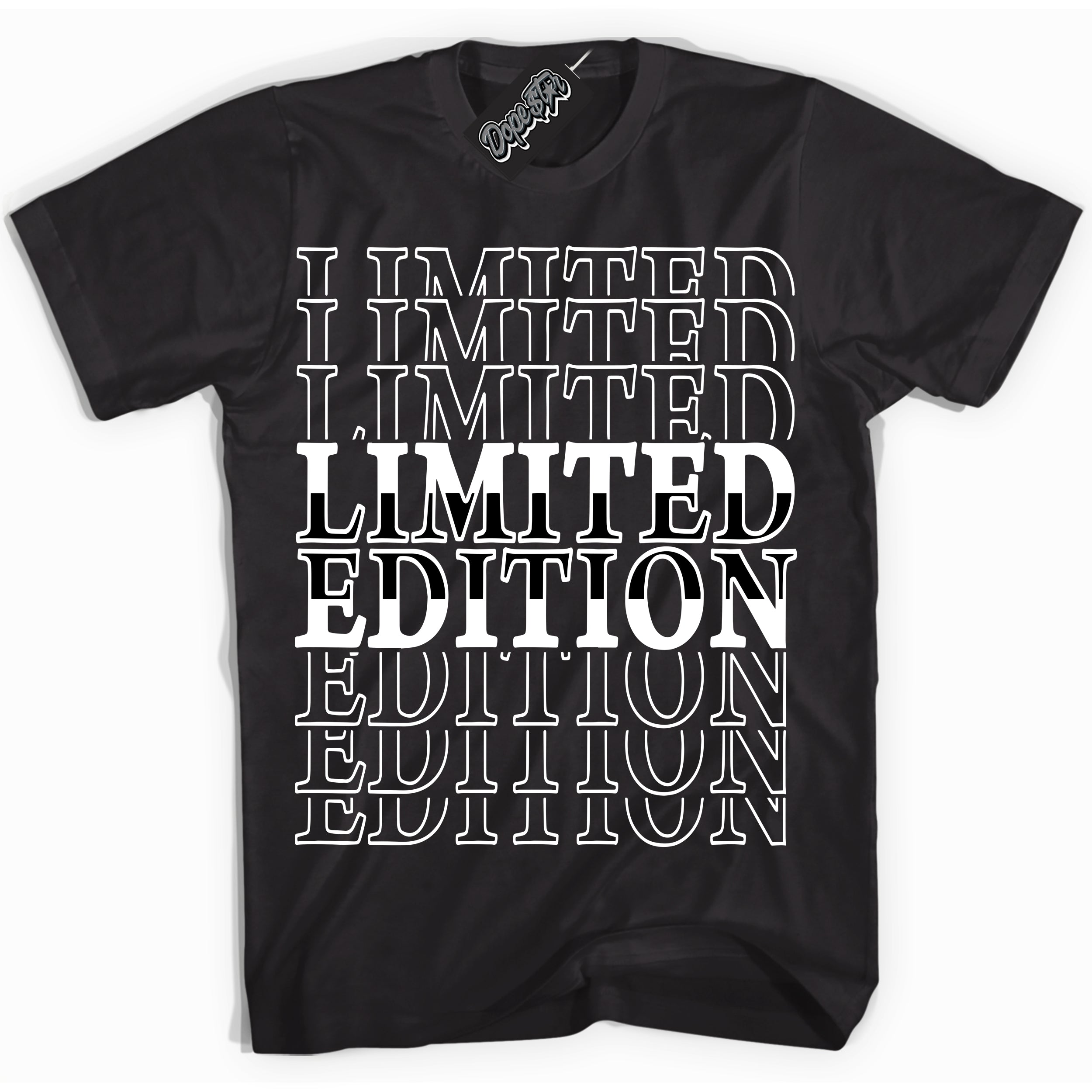 AJ1 Mid Off Noir Toe ‘Limited Edition’ – Black Streetwear T-Shirt | Sneaker Matching shirt for AJ1 Mid Off Noir Toe | Men's and Women's Streetwear Graphic Tee by Sneaker Shirts Outlet.