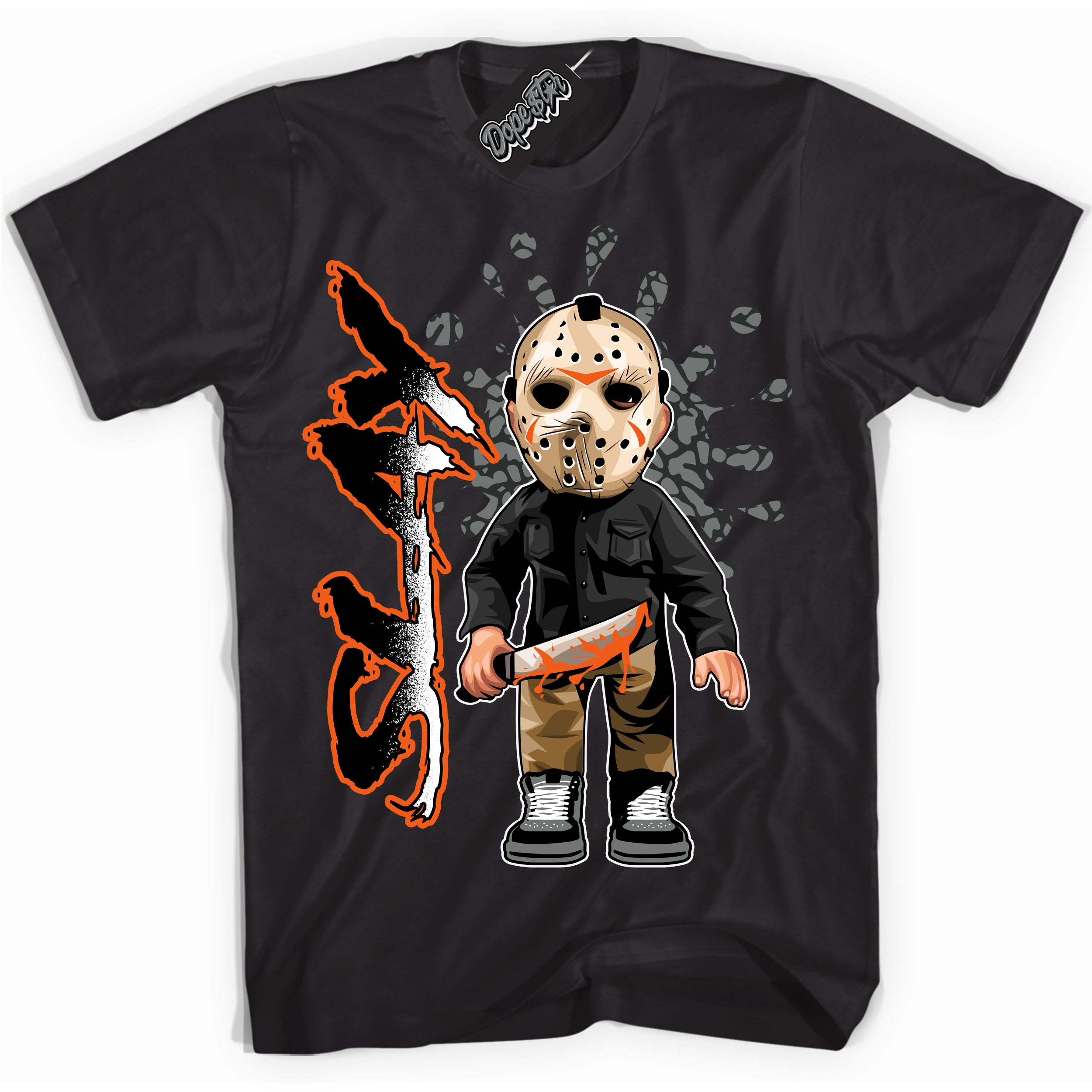 Cool Black graphic tee with “ Slay ” design, that perfectly matches Fear Pack 3s sneakers