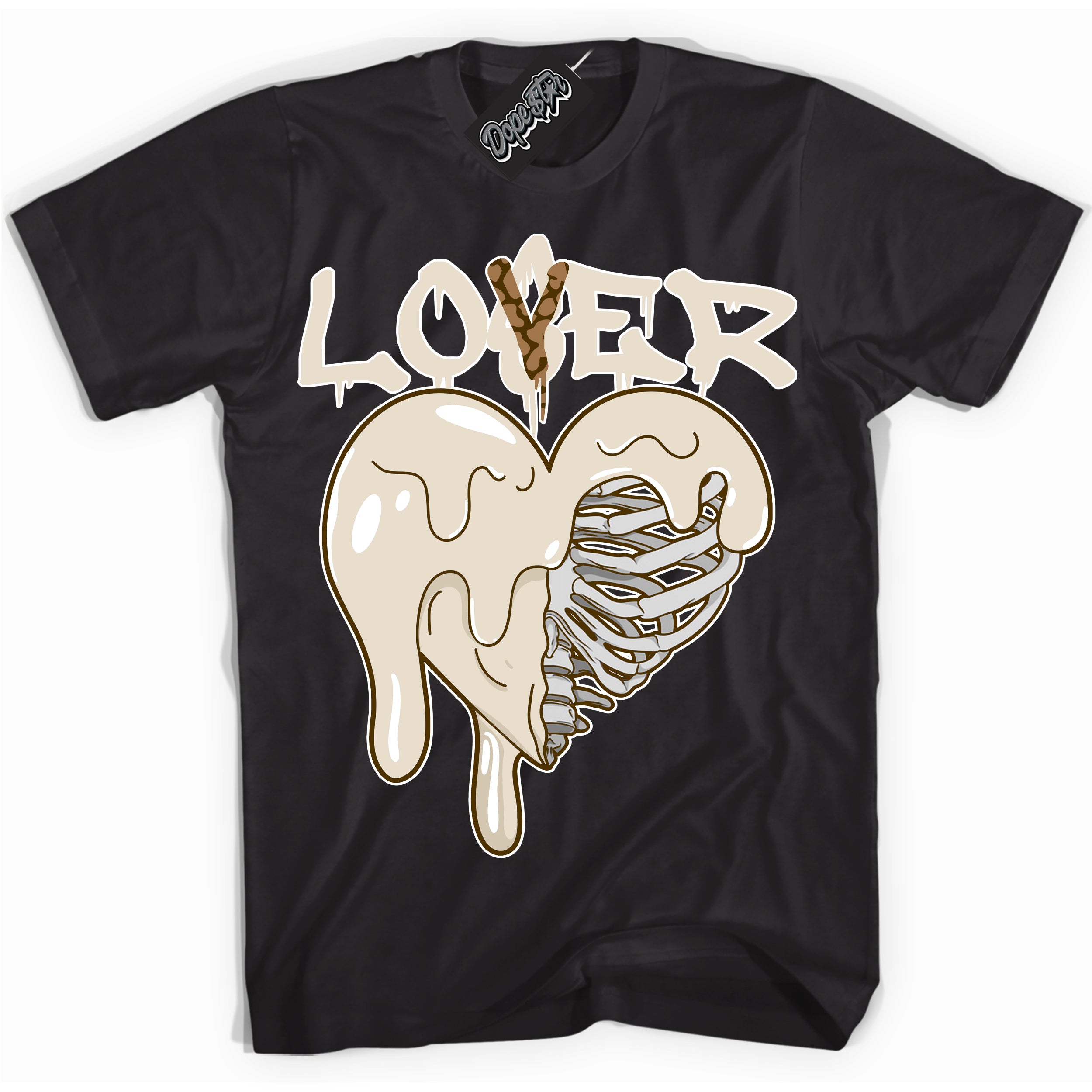 Cool Black graphic tee with “ Lover Loser ” design, that perfectly matches Palomino 3s sneakers