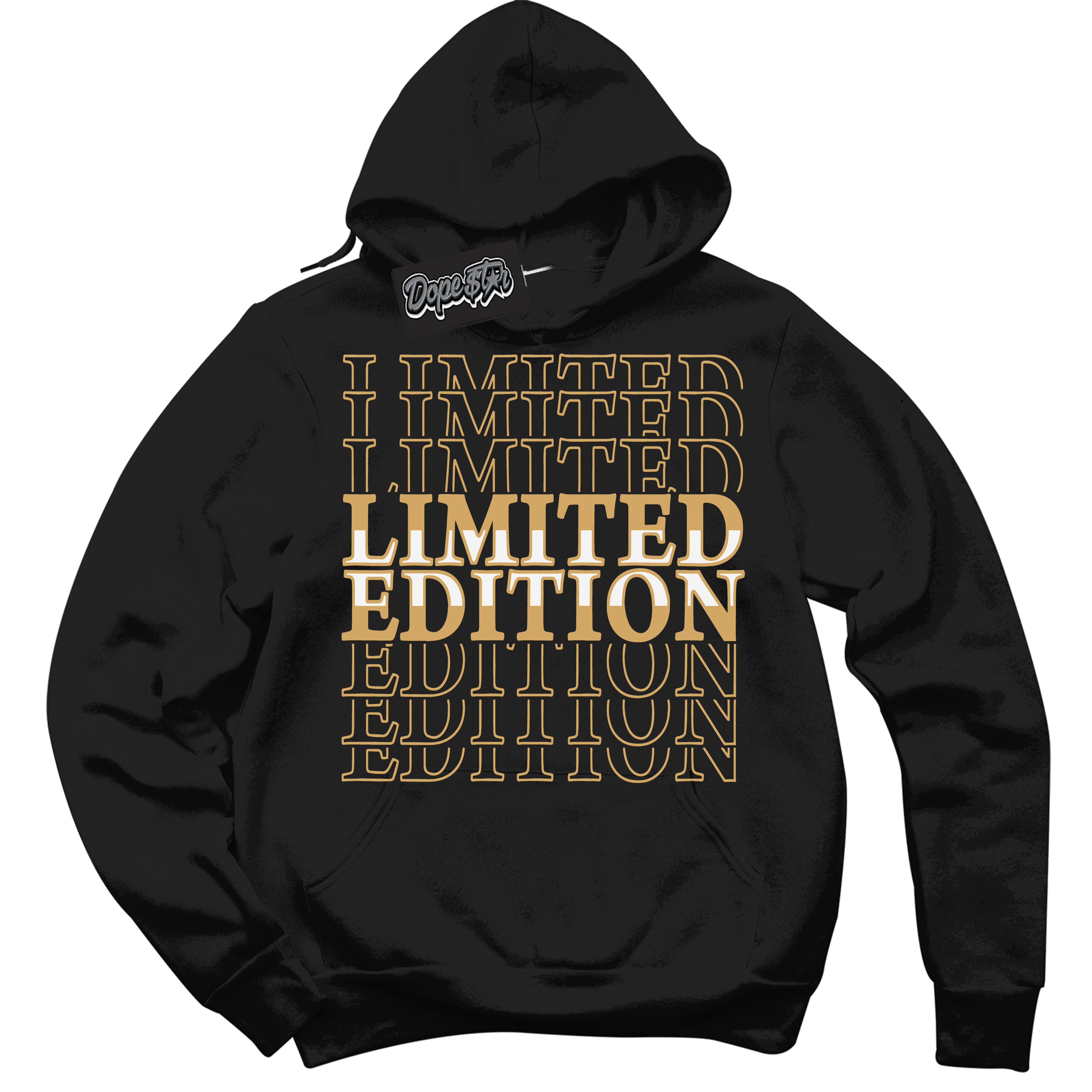 Cool Black Hoodie with “ Limited Edition ” design that Perfectly Matches Craft Paris 6s Jordans.