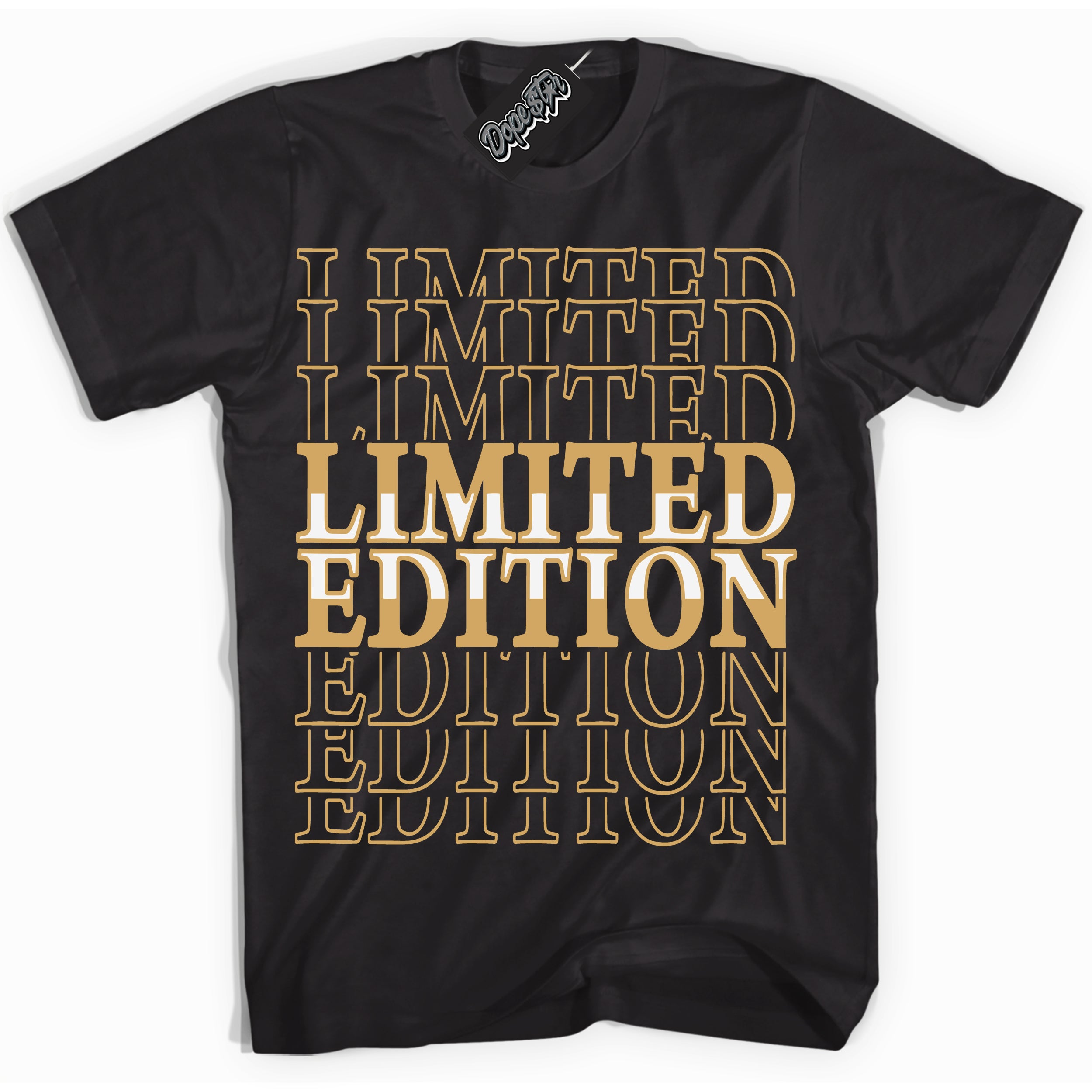 Cool Black Shirt with “ Limited Edition ” design that perfectly matches Craft Paris 6s Jordans.