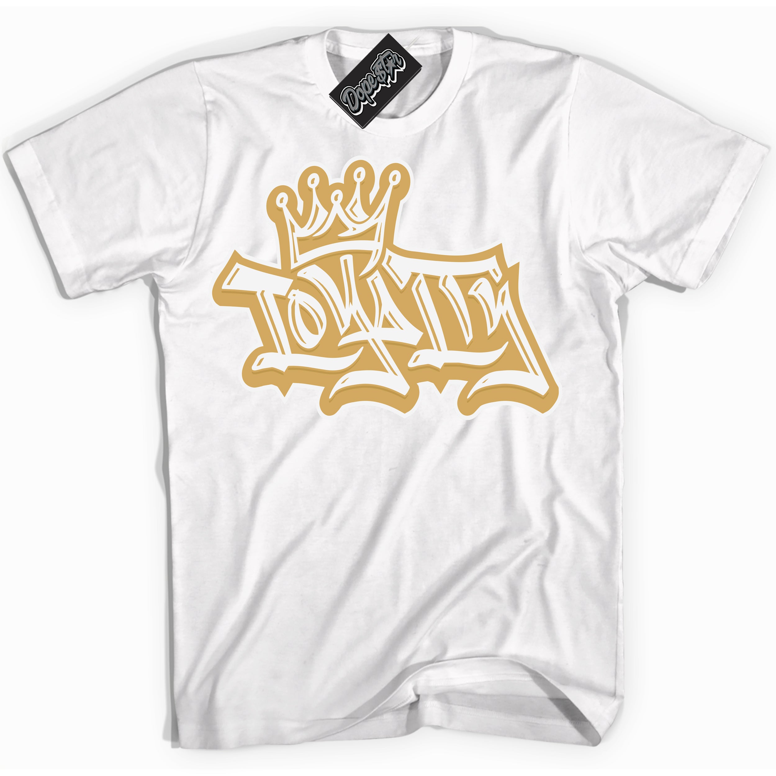 Cool White Shirt with “ Loyalty Crown ” design that perfectly matches Craft Paris 6s Jordans.