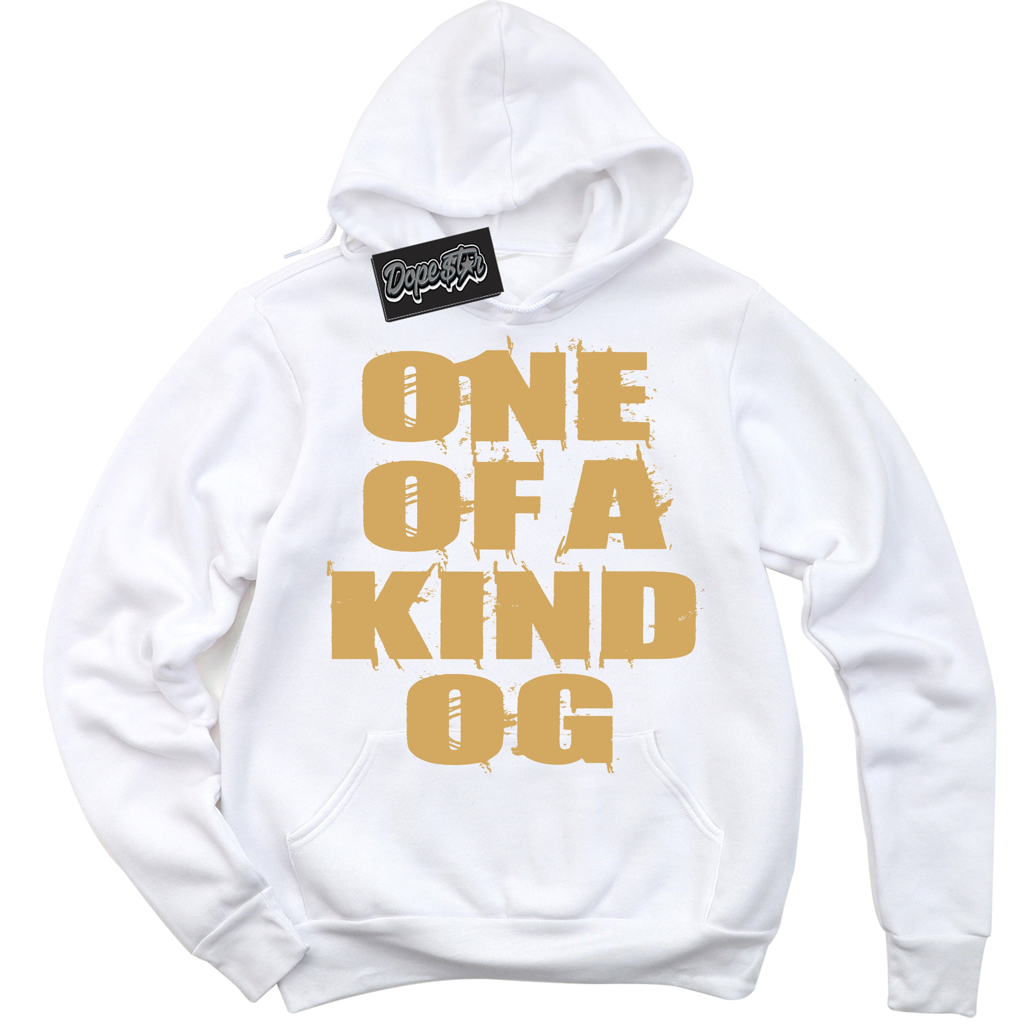 Cool White Hoodie with “ One Of A Kind ” design that Perfectly Matches Craft Paris 6s Jordans.