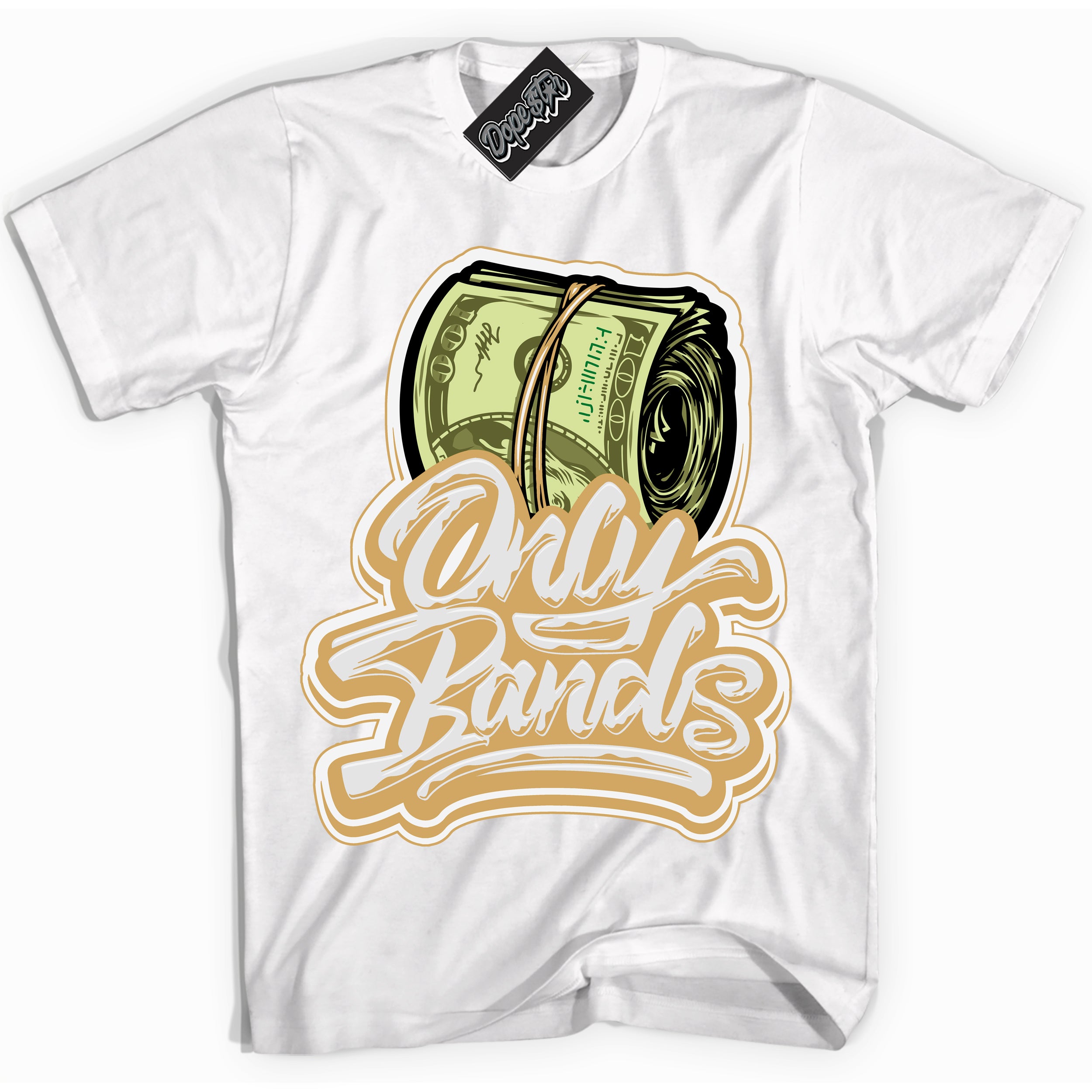 Cool White Shirt with “ Only Bands ” design that perfectly matches Craft Paris 6s Jordans.