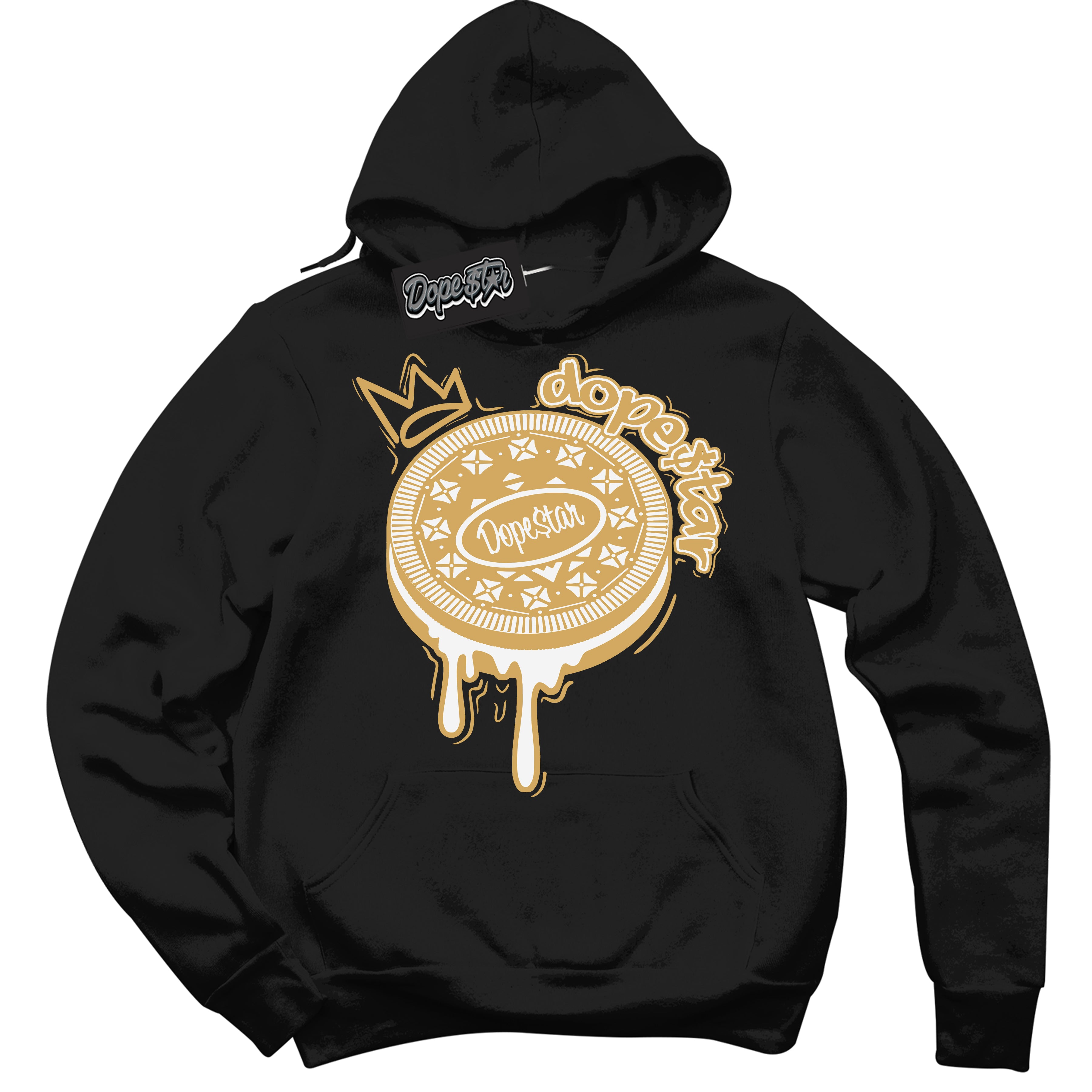 Cool Black Hoodie with “ Oreo DS ” design that Perfectly Matches Craft Paris 6s Jordans.