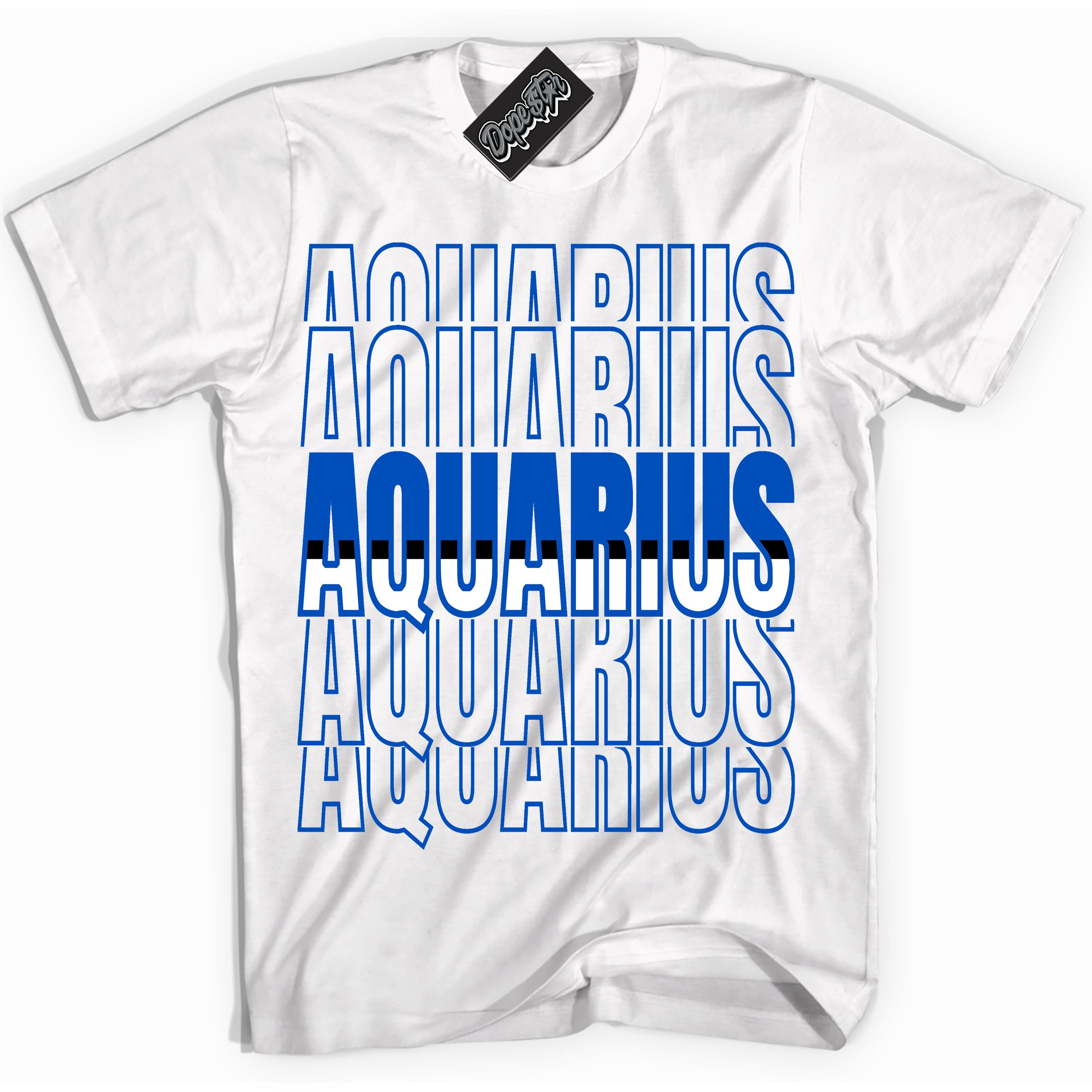 Dunk Low Astronomy Blue 'Aquarius' Shirt – White Streetwear T-Shirt | Sneaker Matching Tee for Dunk Low Astronomy Blue | Men's & Women's Streetwear Outfit by Sneaker Shirts Outlet.