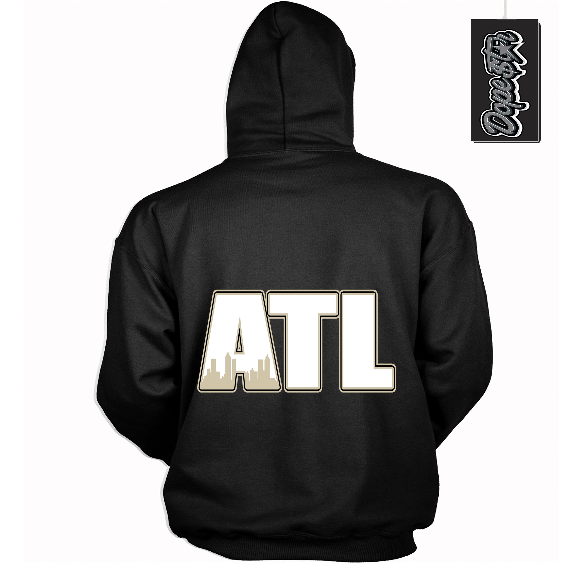 Cool Black Hoodie with “ Atlanta ” design that Perfectly Matches Gratitude 11s Sneakers.