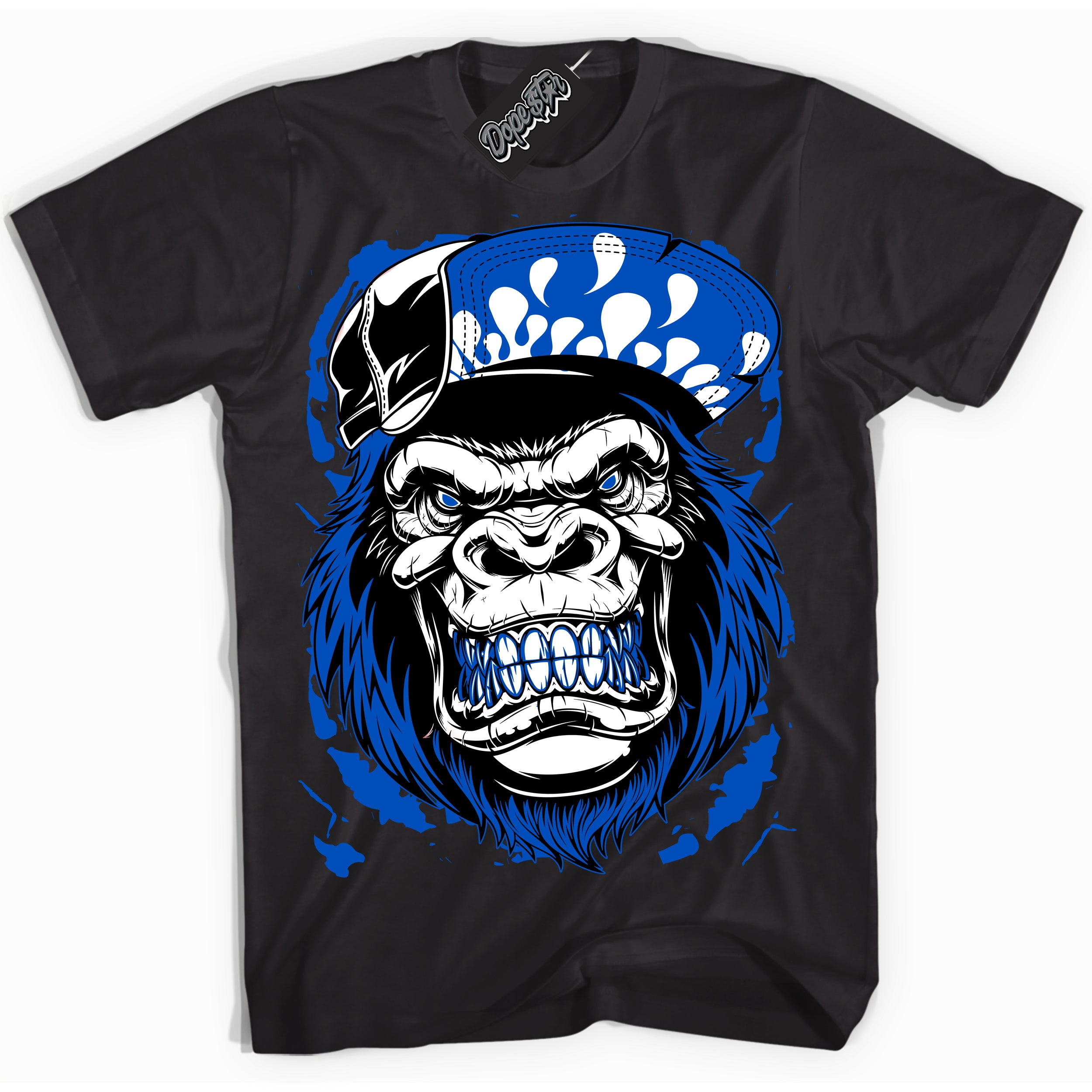 Dunk Low Astronomy Blue 'Gorilla Beast' Shirt – Black Streetwear T-Shirt | Sneaker Matching Tee for Dunk Low Astronomy Blue | Men's & Women's Streetwear Outfit by Sneaker Shirts Outlet.