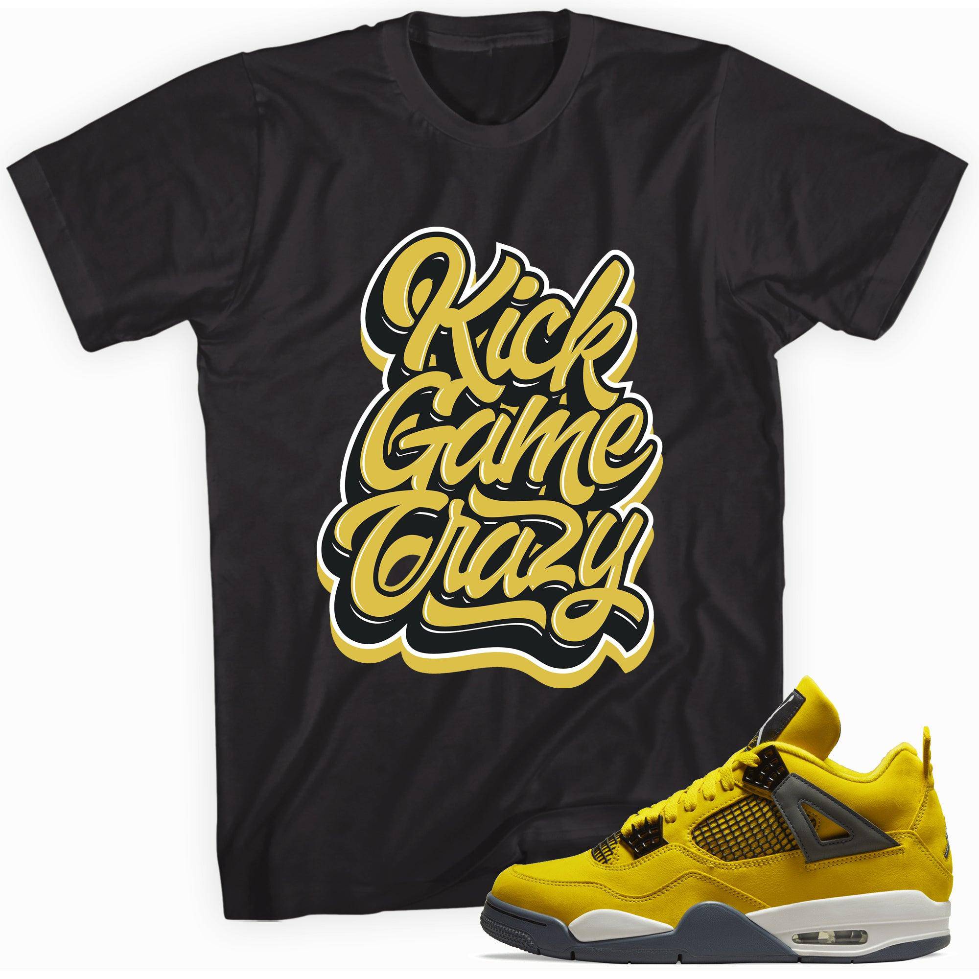 4 Lightning Shirt Kick Game Crazy