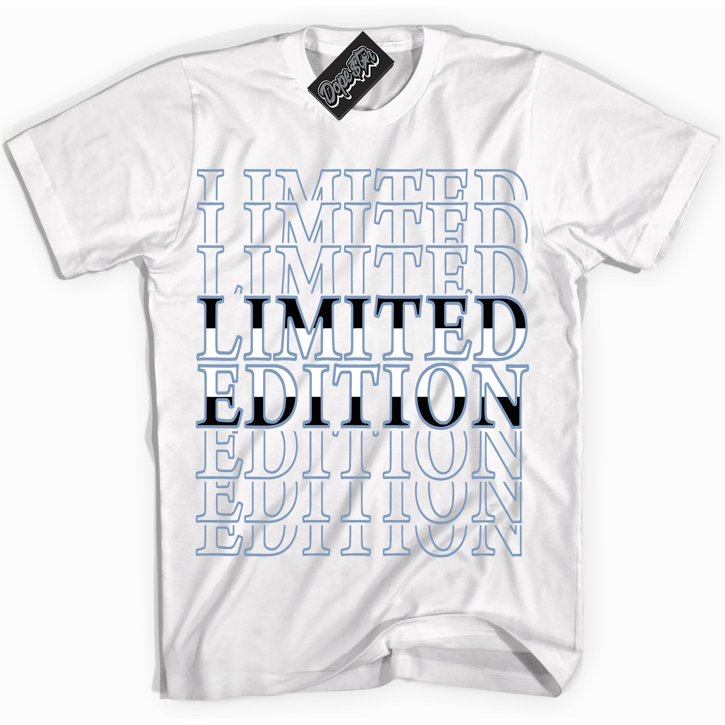 Cool White Shirt with “ Limited Edition” design that perfectly matches Reverse Oreo 6s Sneakers.