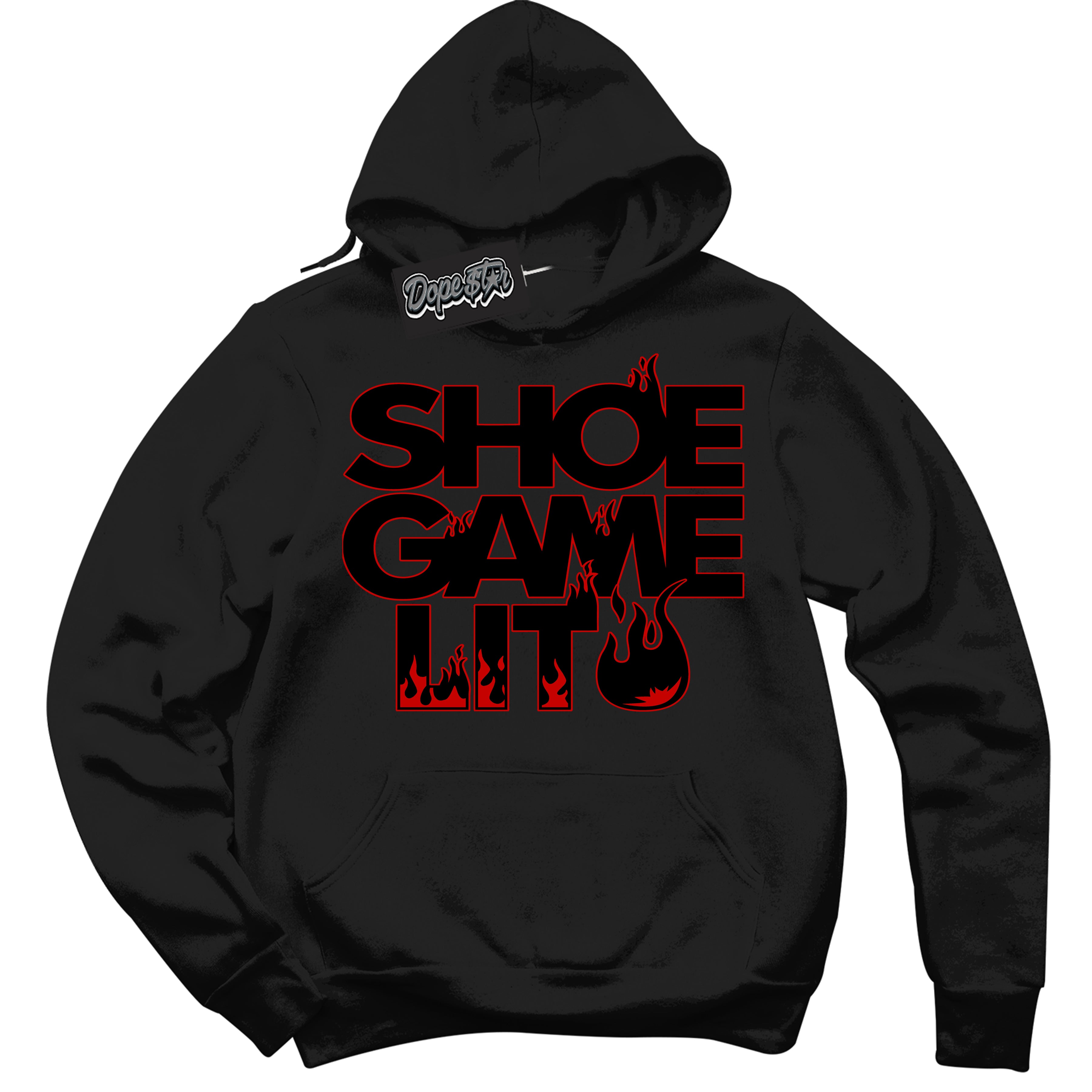 Cool Black Hoodie with “ Shoe Game Lit ” design that Perfectly Matches RTFKT X ND Genesis.