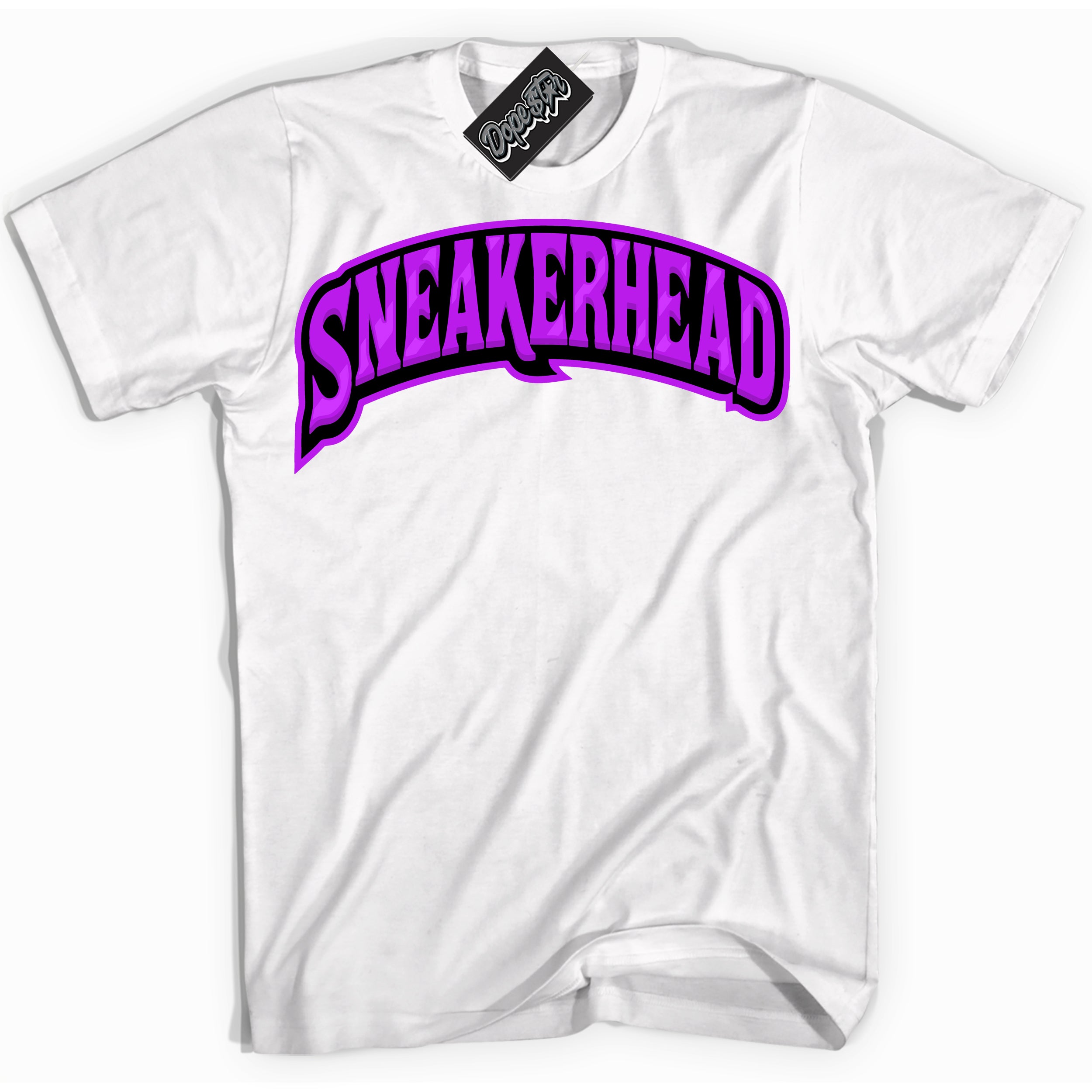 Cool White Shirt with “ Sneakerhead” design that perfectly matches RTKT Genesis Dunk Sneakers.