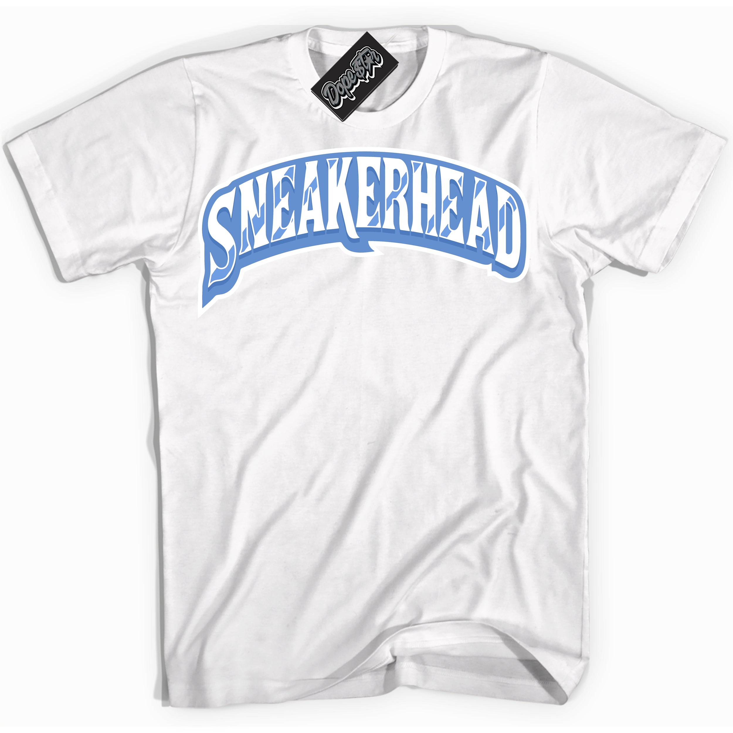 Cool White Shirt with “ Sneakerhead ” design that perfectly matches Polar Blue Dunk.