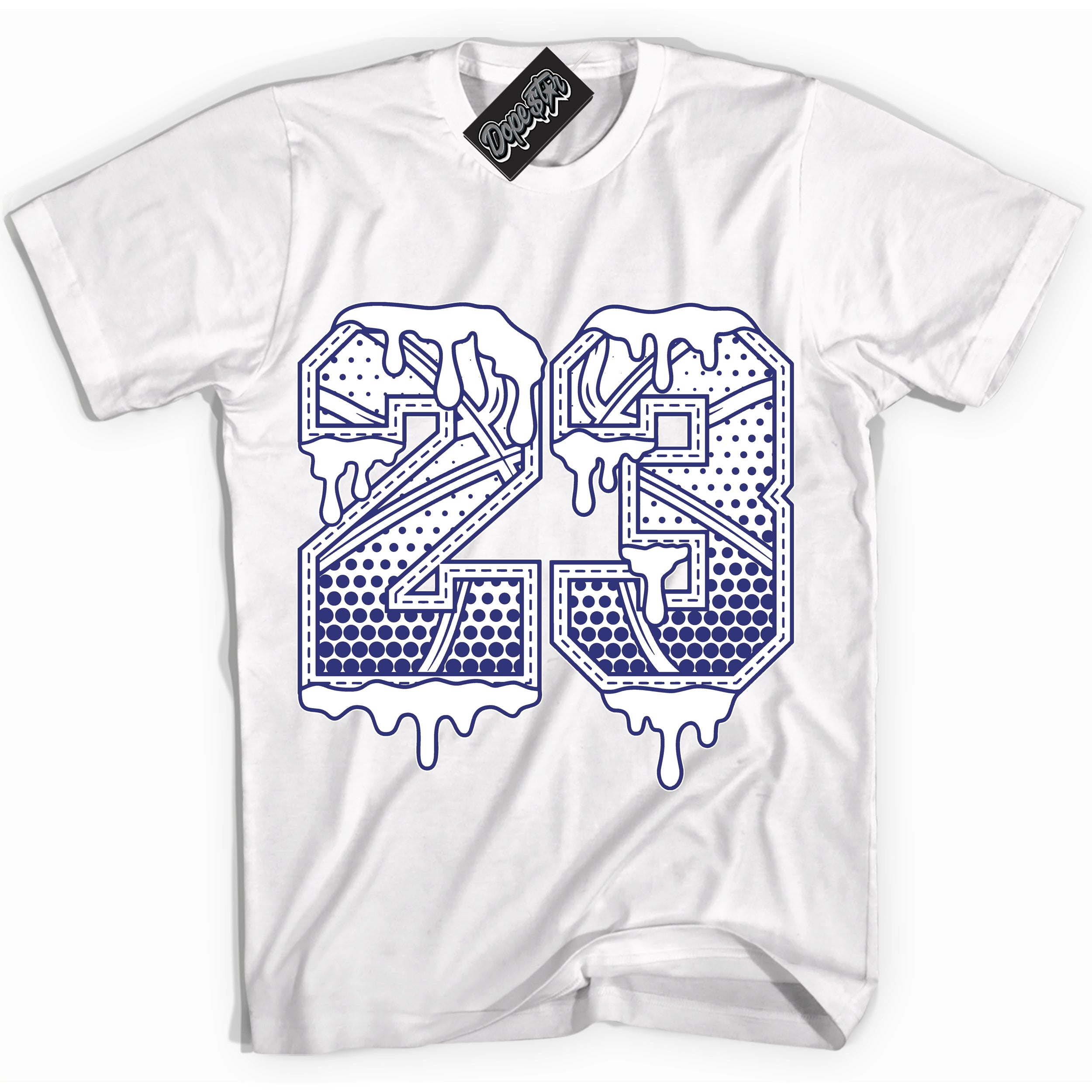 Cool White Shirt with “ 23 Ball ” design that perfectly matches Concord Dunk.