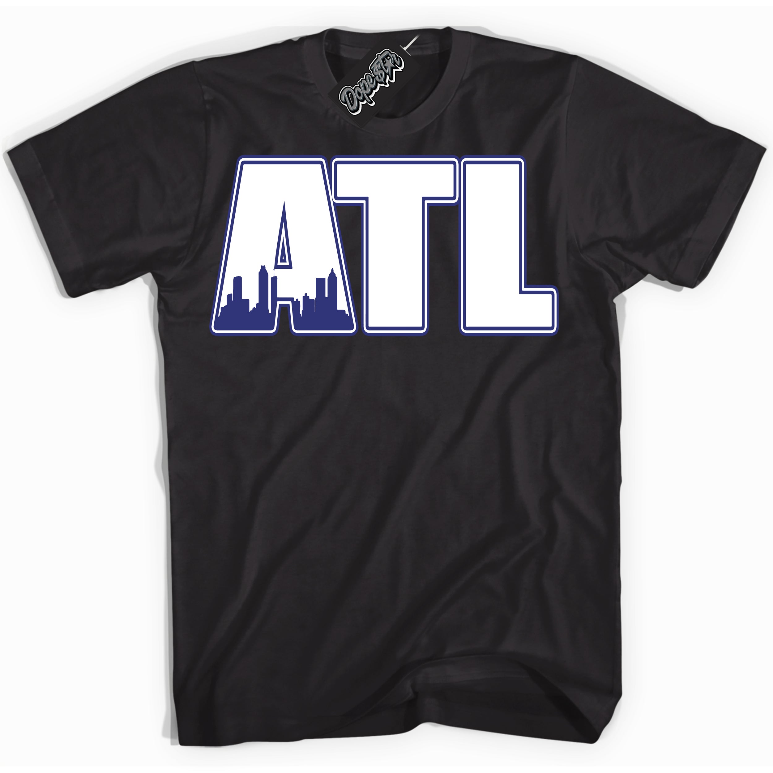 Cool Black Shirt with “ Atlanta ” design that perfectly matches Concord Dunk.