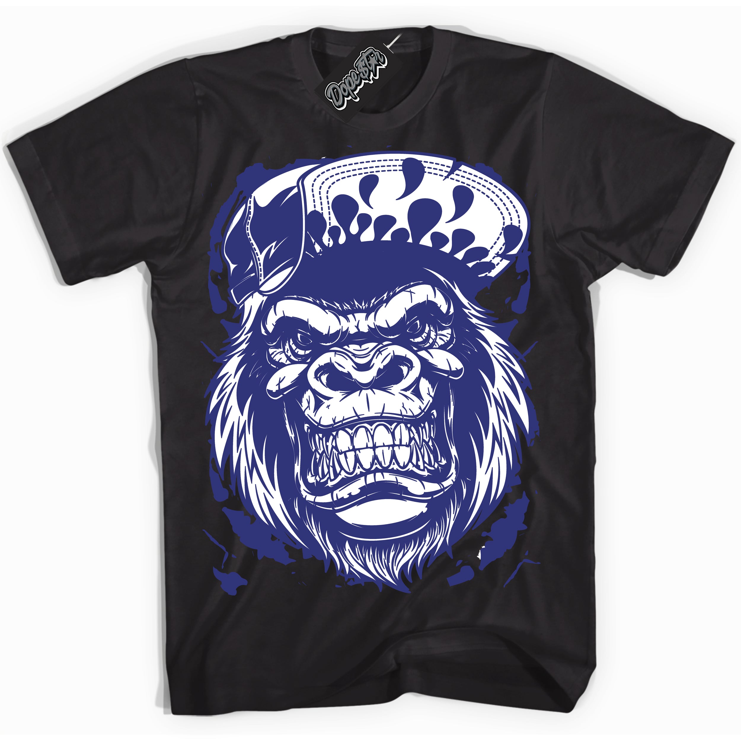 Cool Black Shirt with “ Gorilla Beast ” design that perfectly matches Concord Dunk.