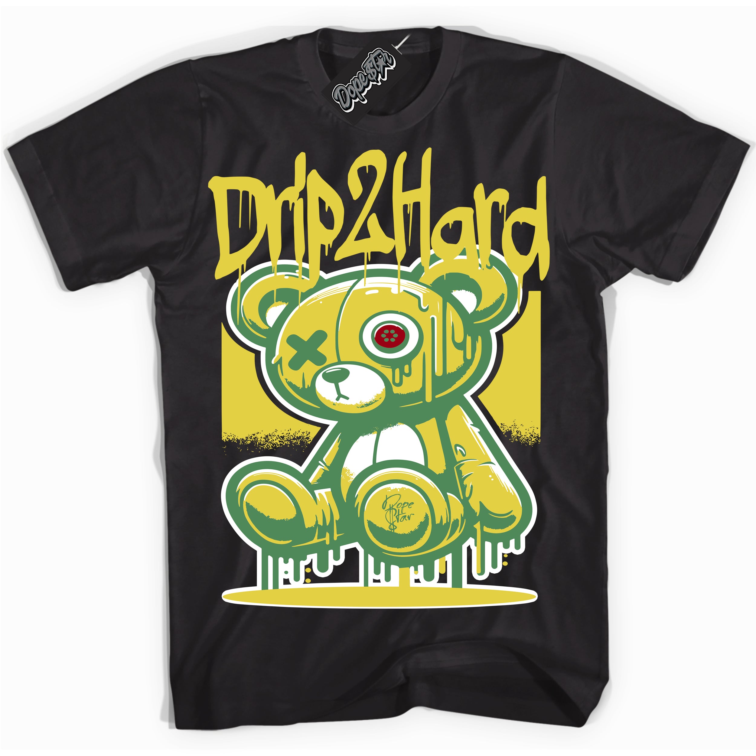 Cool Black graphic tee with “ Drip 2 Hard ” design, that perfectly matches Supreme By Any Means Brazil