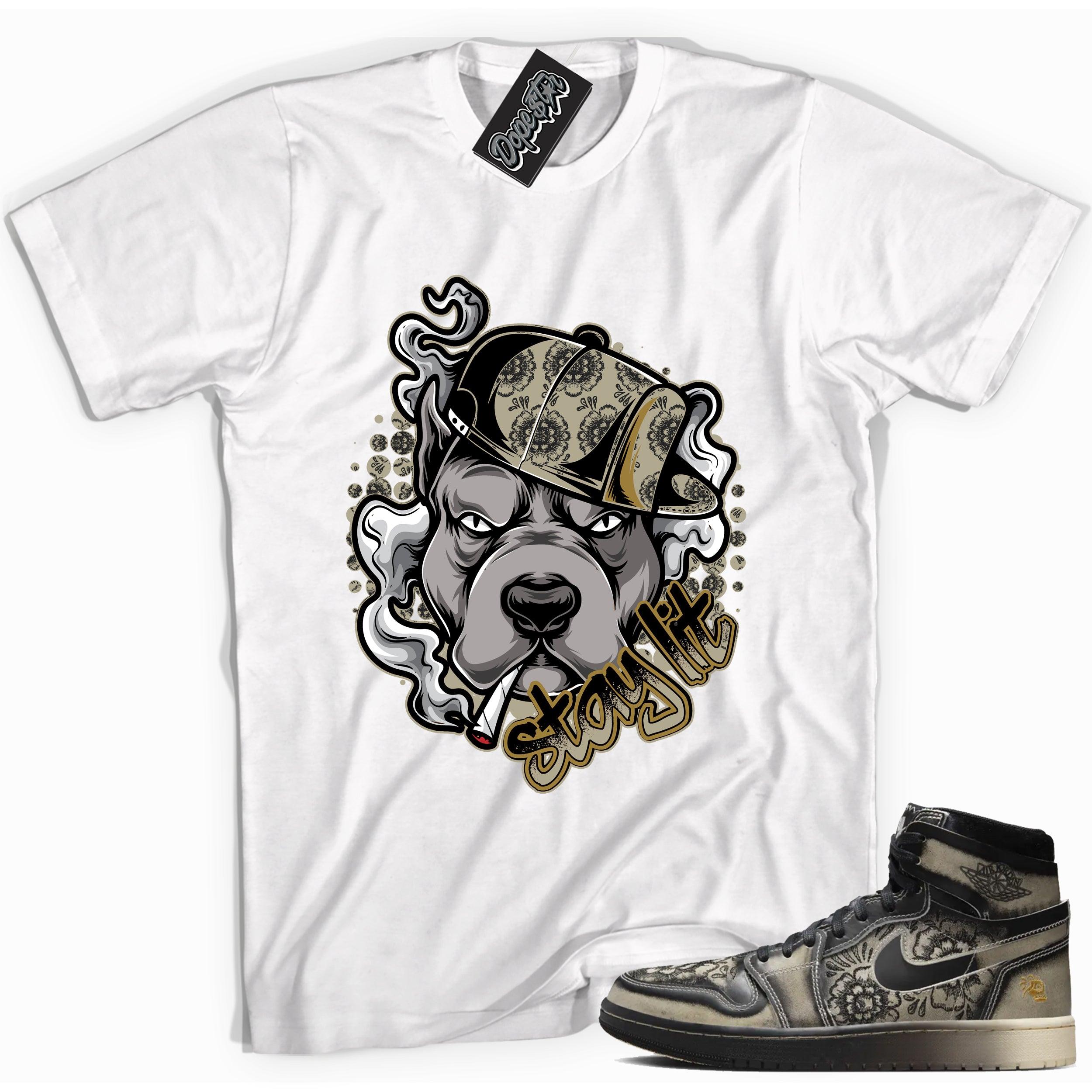 Air Jordan 1 High Zoom Comfort 2 Dia de Muertos Shirt - STAY LIT - Sneaker Shirts Outlet