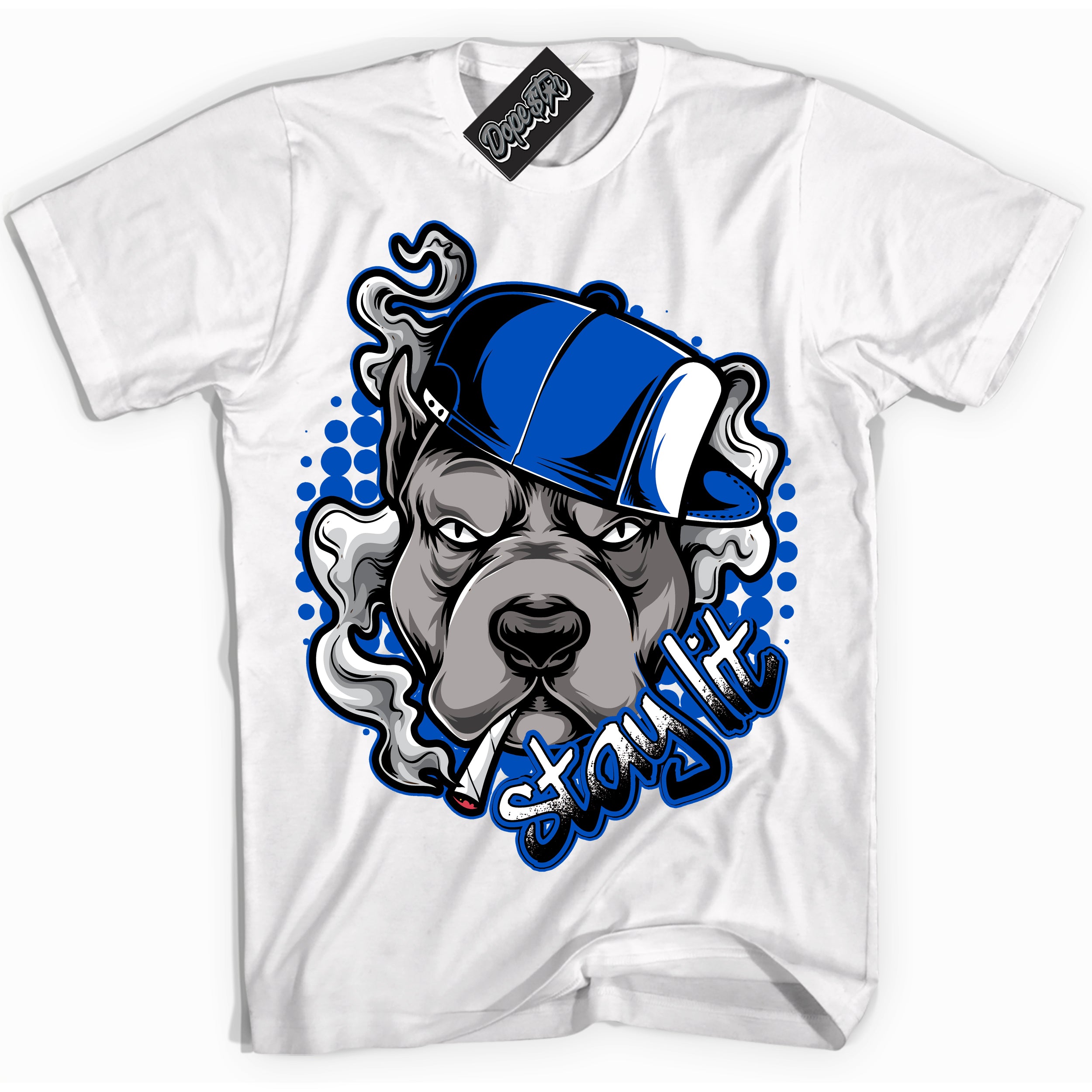 Dunk Low Astronomy Blue 'Stay Lit' Shirt – White Streetwear T-Shirt | Sneaker Matching Tee for Dunk Low Astronomy Blue | Men's & Women's Streetwear Outfit by Sneaker Shirts Outlet.