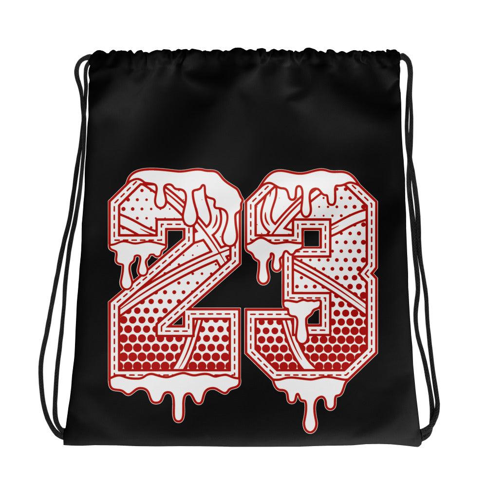 Amazing Black 23 BALL Drawstring Bag Air Jordan 11 Cherry photo.