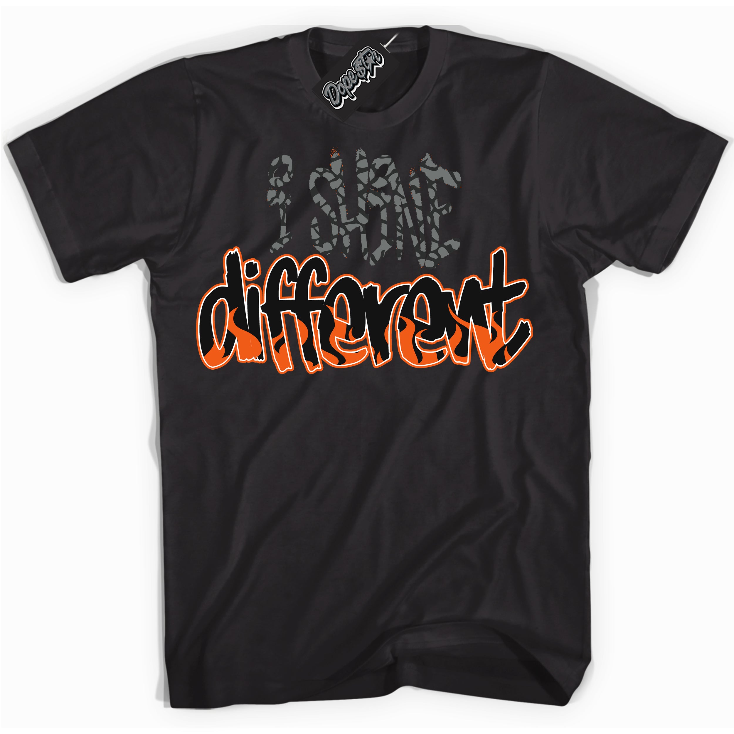 Cool Black graphic tee with “ I Shine Different ” design, that perfectly matches Fear Pack 3s sneakers