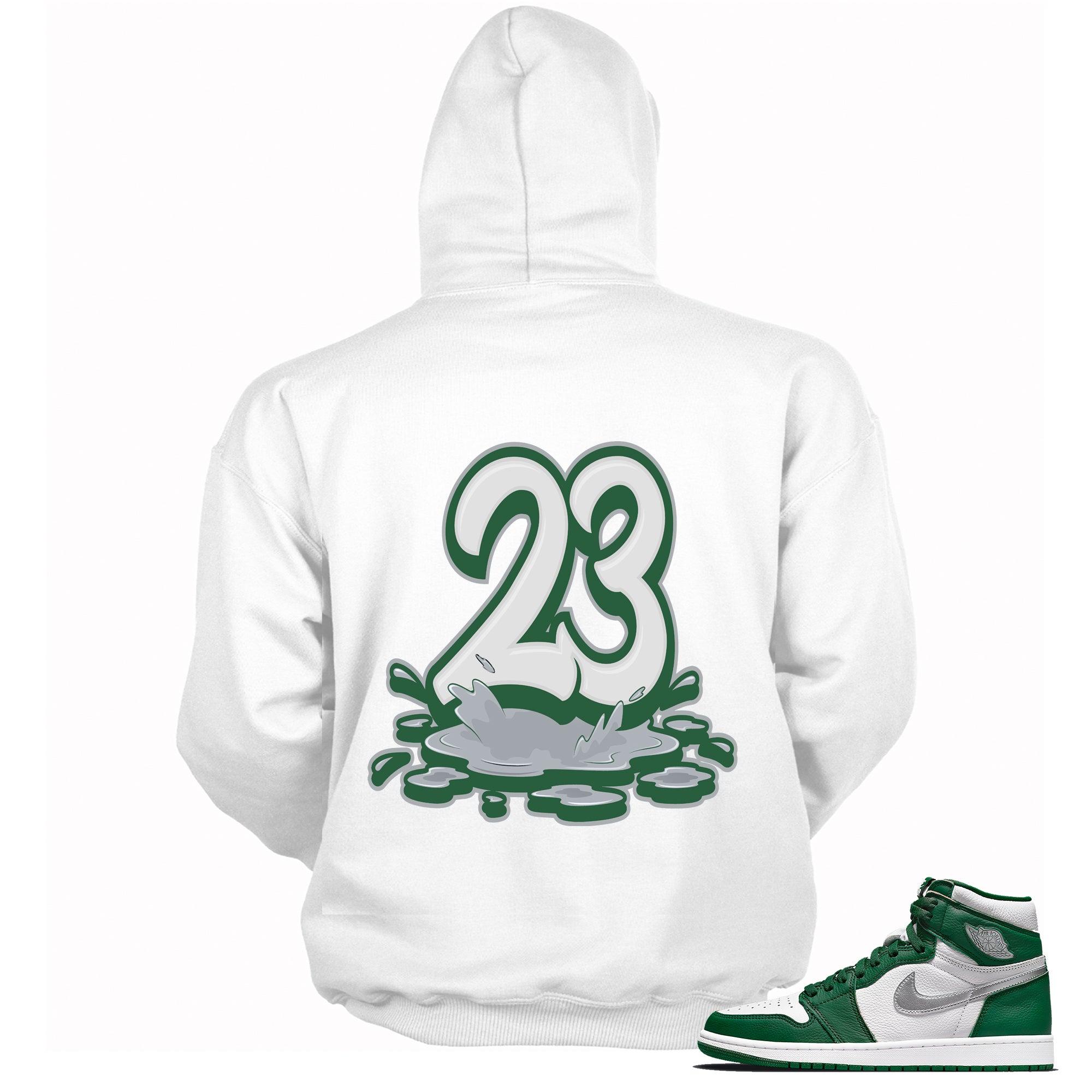 23 Melting Hoodie AJ 1 Retro High OG Gorge Green photo
