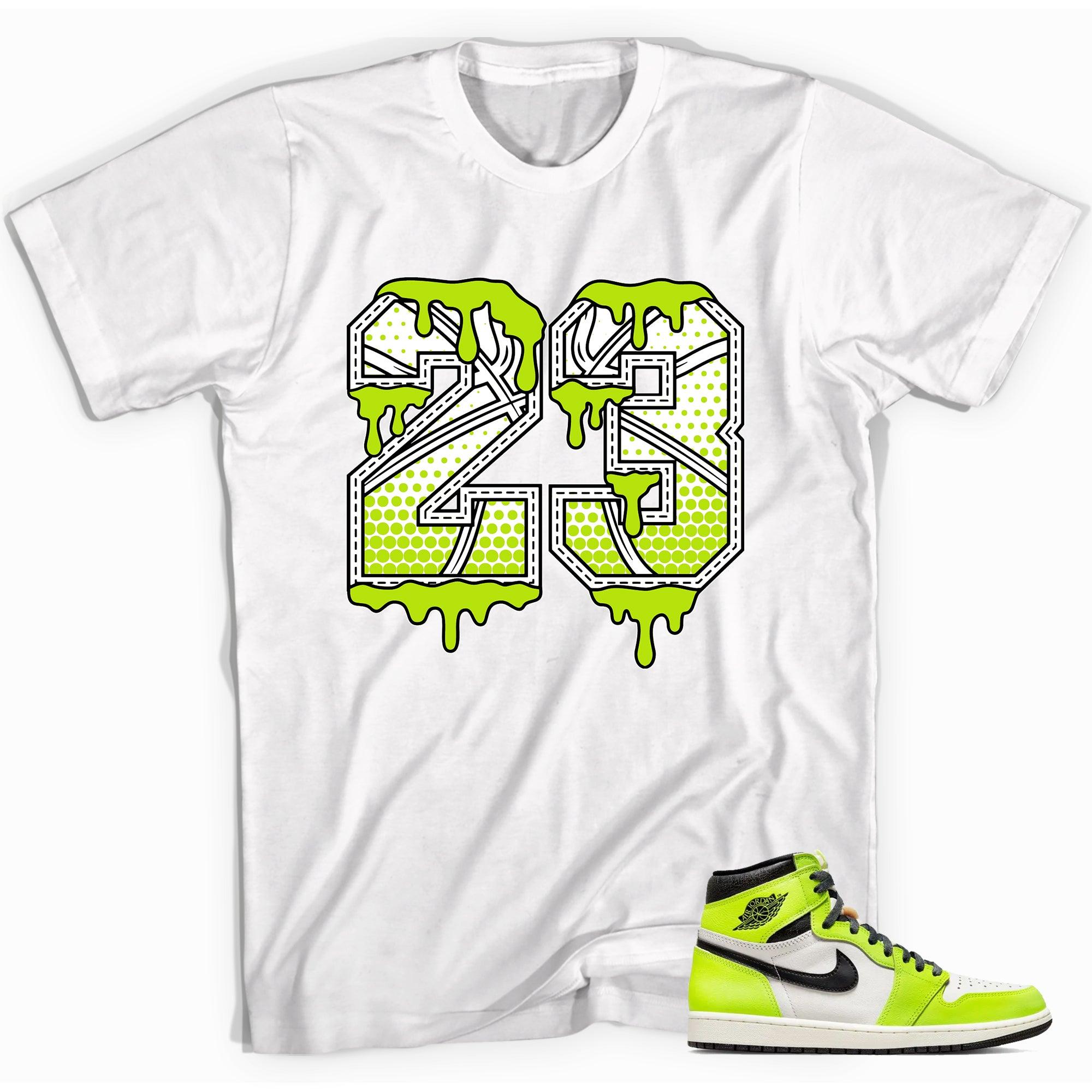 Number 23 Ball Shirt AJ 1 High OG Visionaire photo