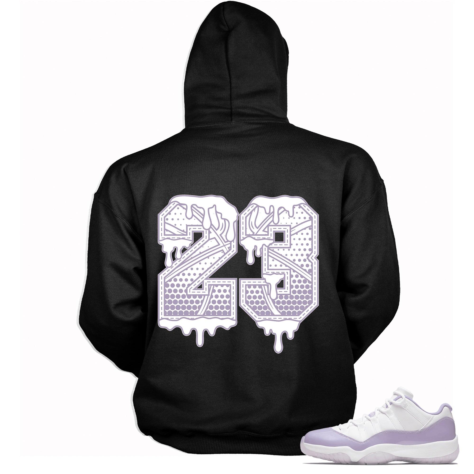 Number 23 Ball Hoodie AJ 11 Retro Low Pure Violet photo