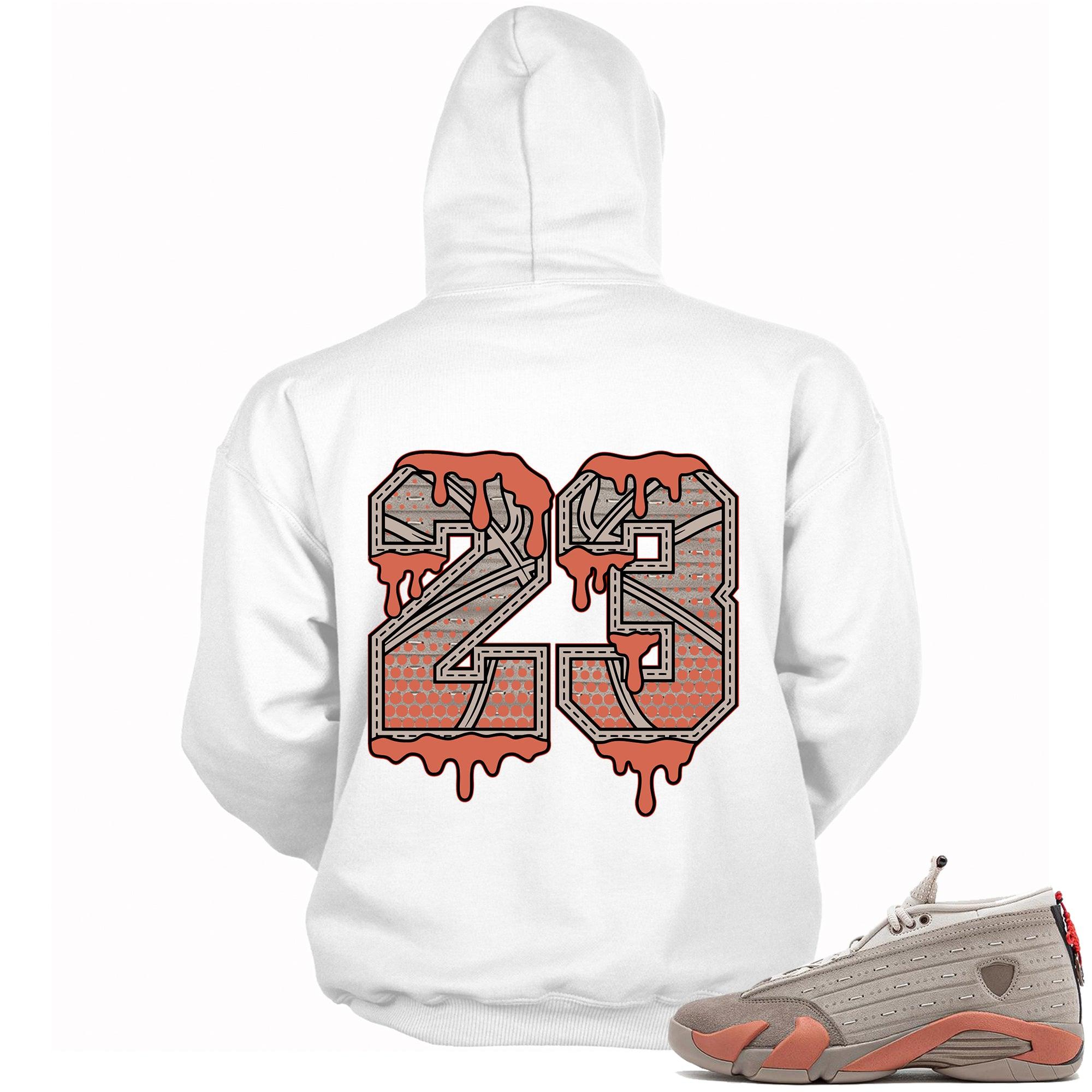 23 Ball Hoodie AJ 14 Low Terracotta photo