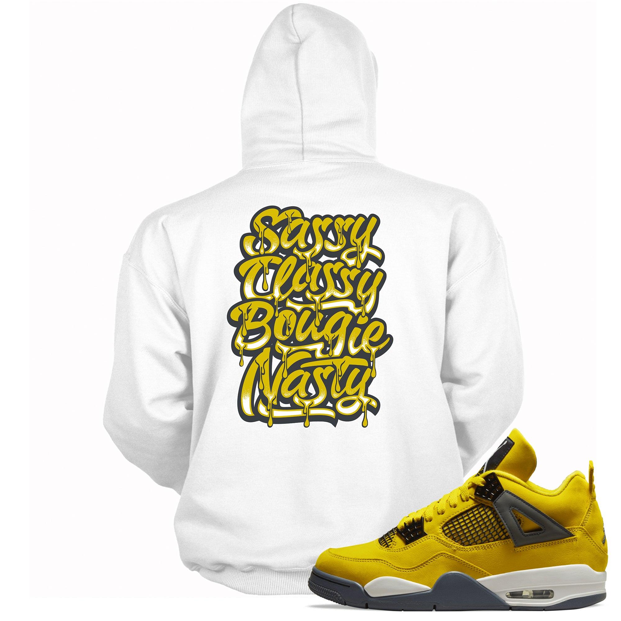 Sassy Classy Hoodie AJ 4 Retro Lightning photo