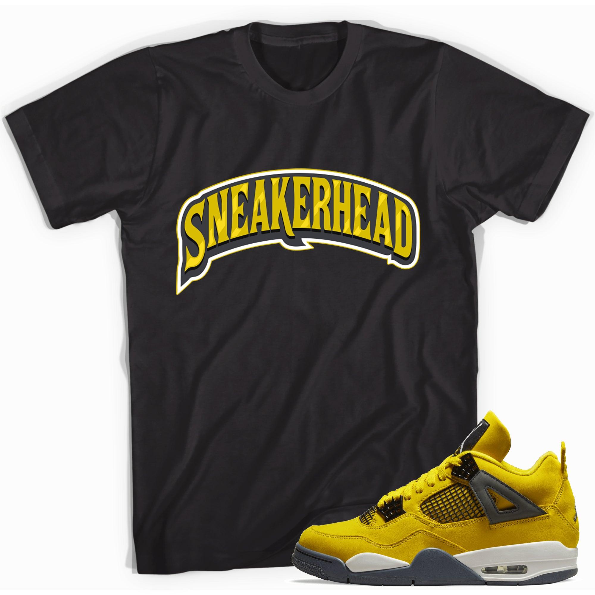 Sneakerhead Tee AJ 4 Retro Lightning photo