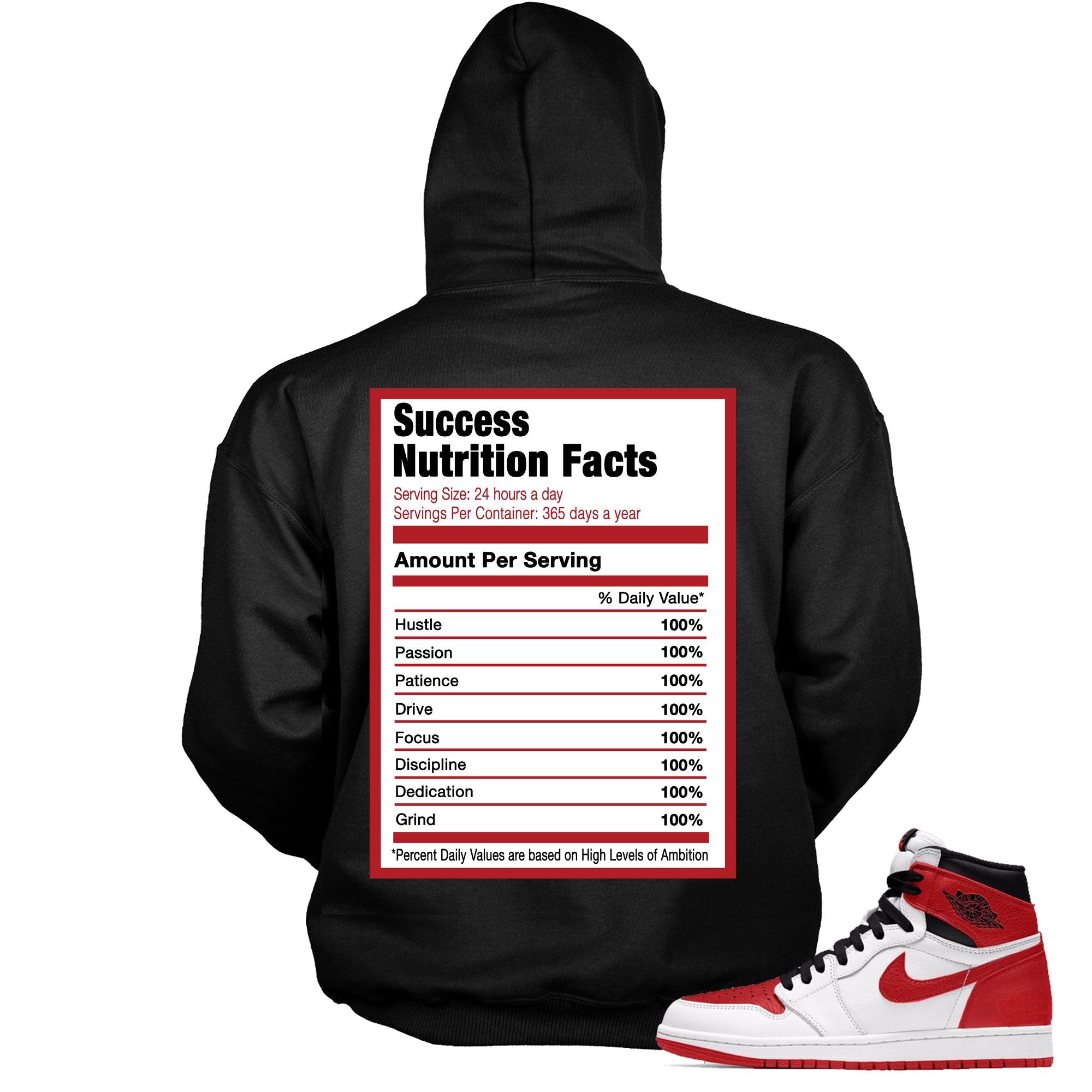 Success Nutrition Sneaker Sweatshirt AJ 1 Retro High OG Heritage photo
