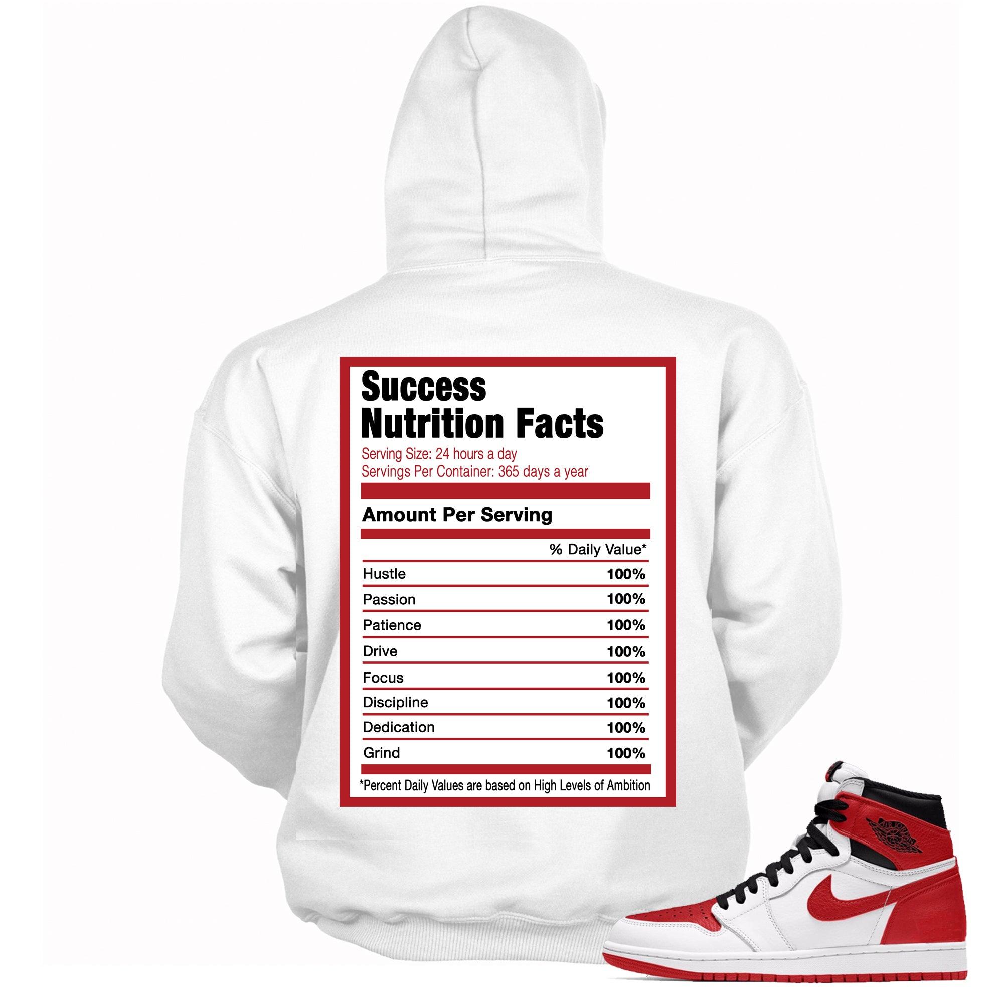 Success Nutrition Hoodie AJ 1 Retro High OG Heritage photo