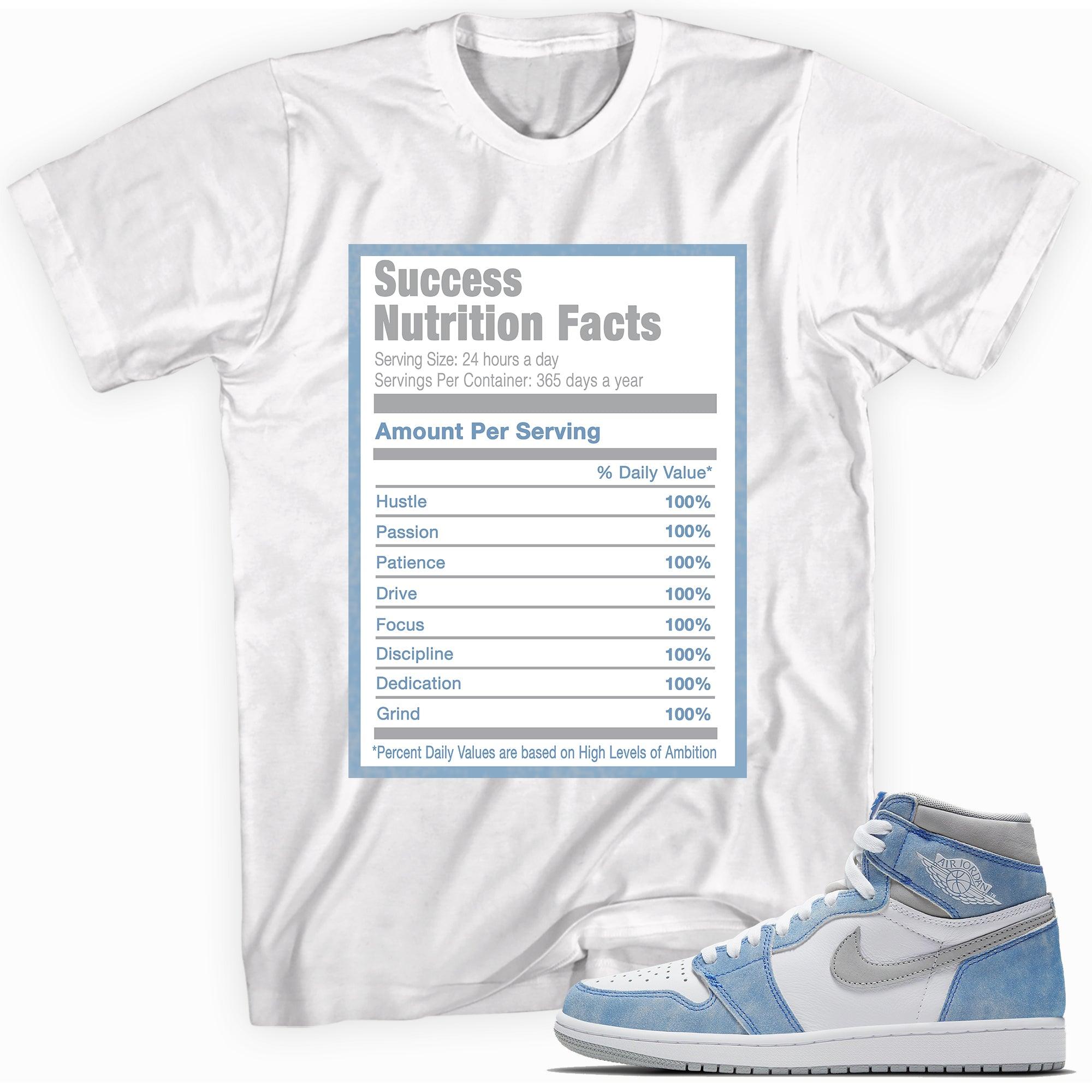 Success Nutrition Shirt AJ 1 Retro High OG Hyper Royal photo