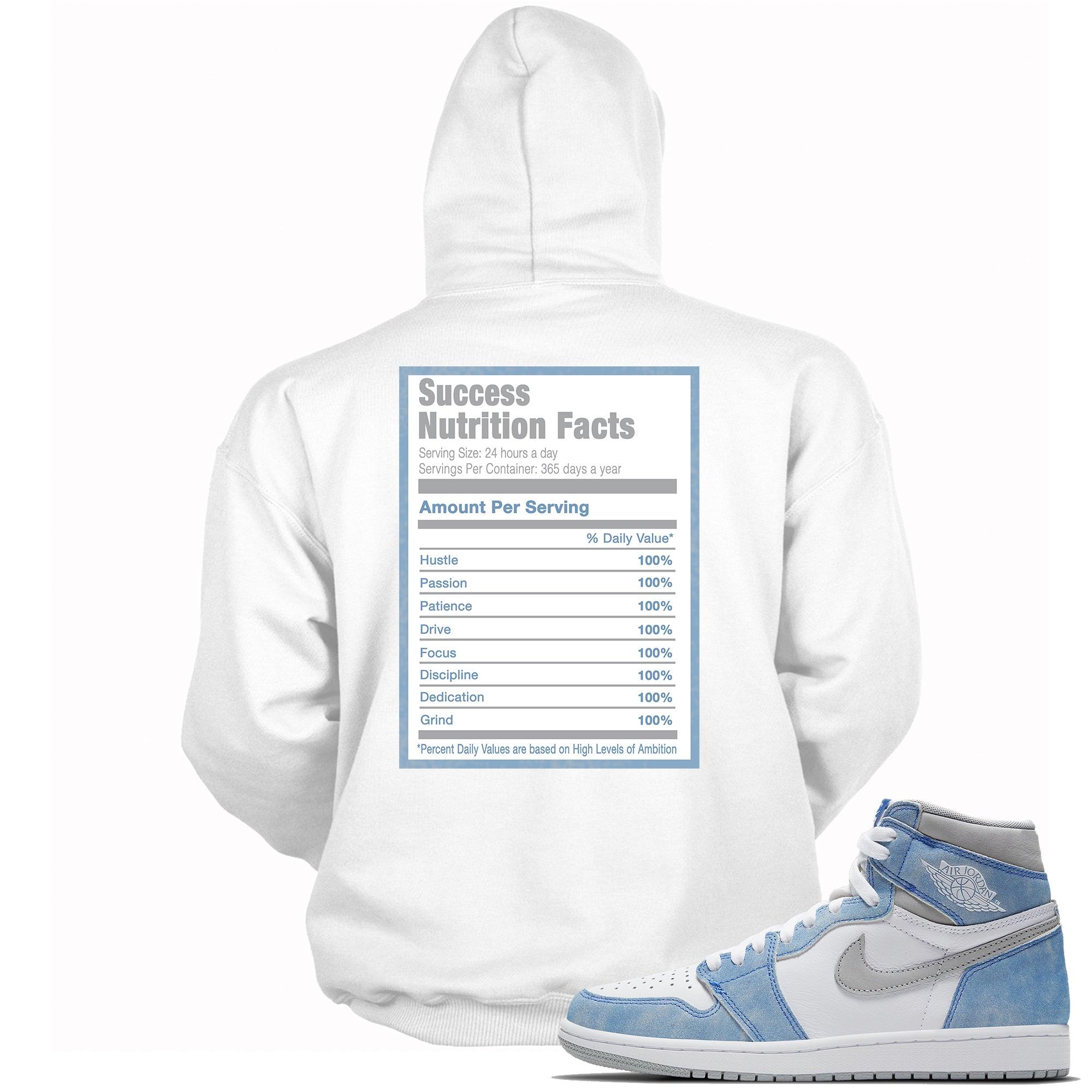 Success Nutrition Hoodie AJ 1 Retro High OG Hyper Royal Sneakers photo