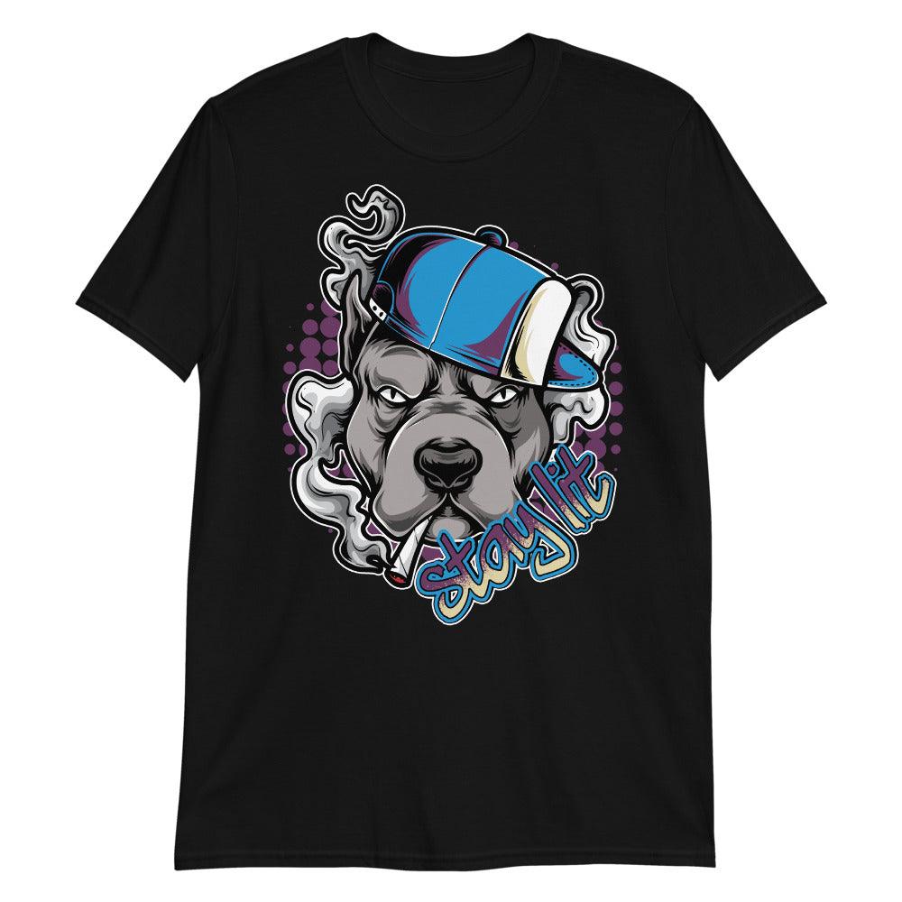 Dunk Low Undefeated 5 On It Dunk vs AF1 Shirt Stay Lit