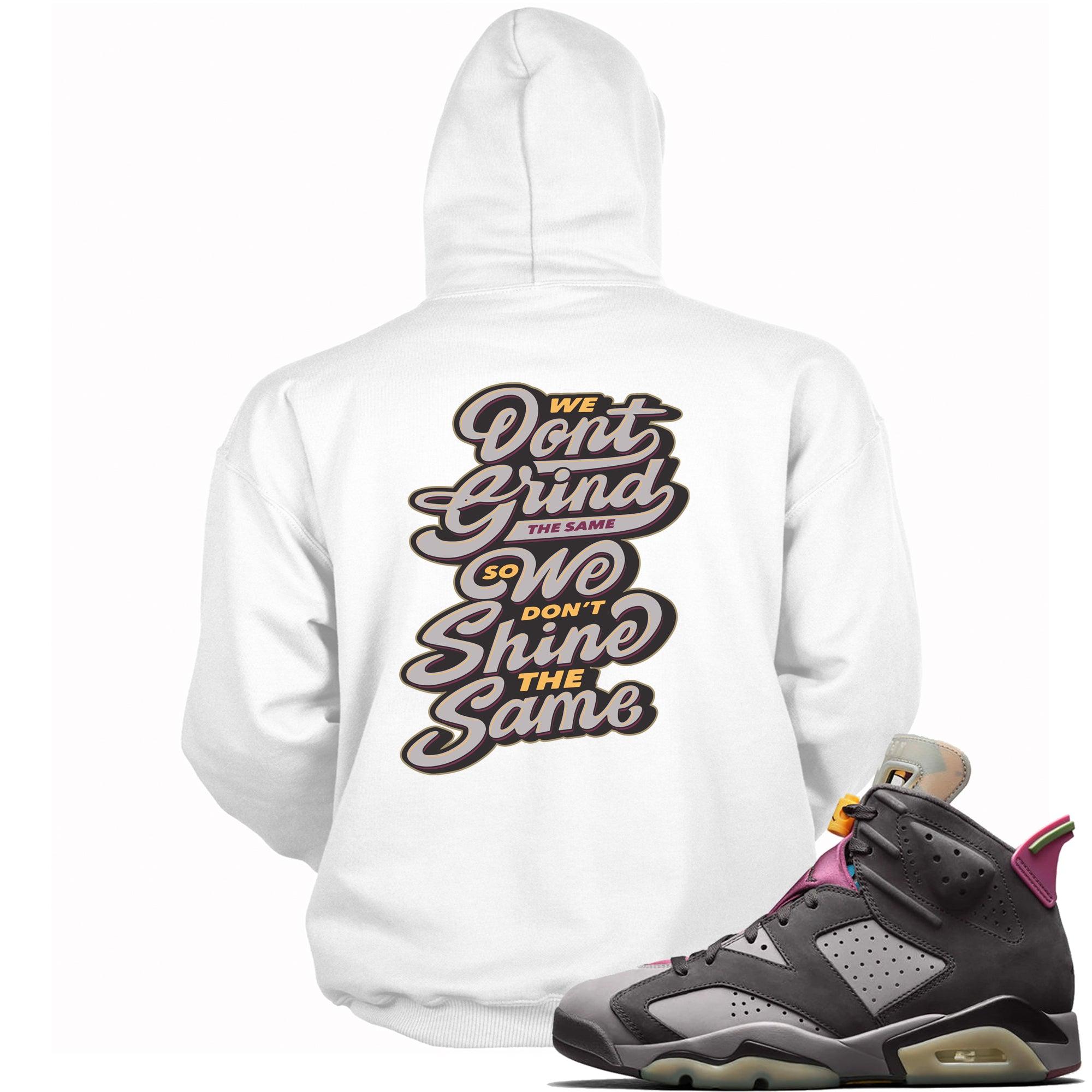 6s Bordeaux Hoodie We Grind