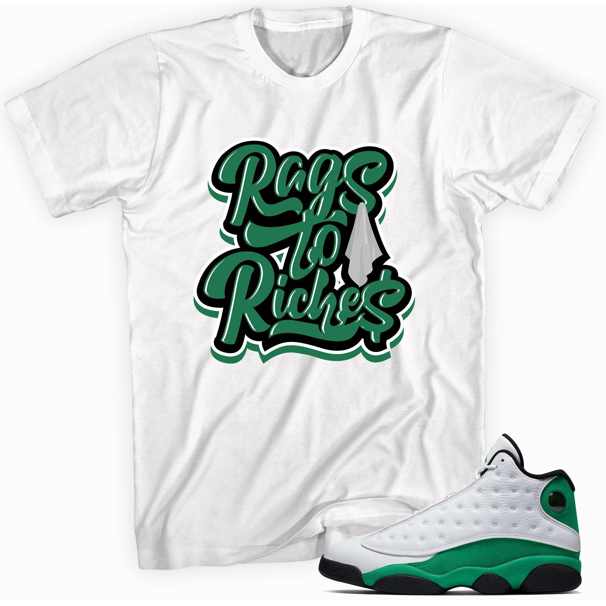 13 LUCKY GREEN Shirt Rags To Riches