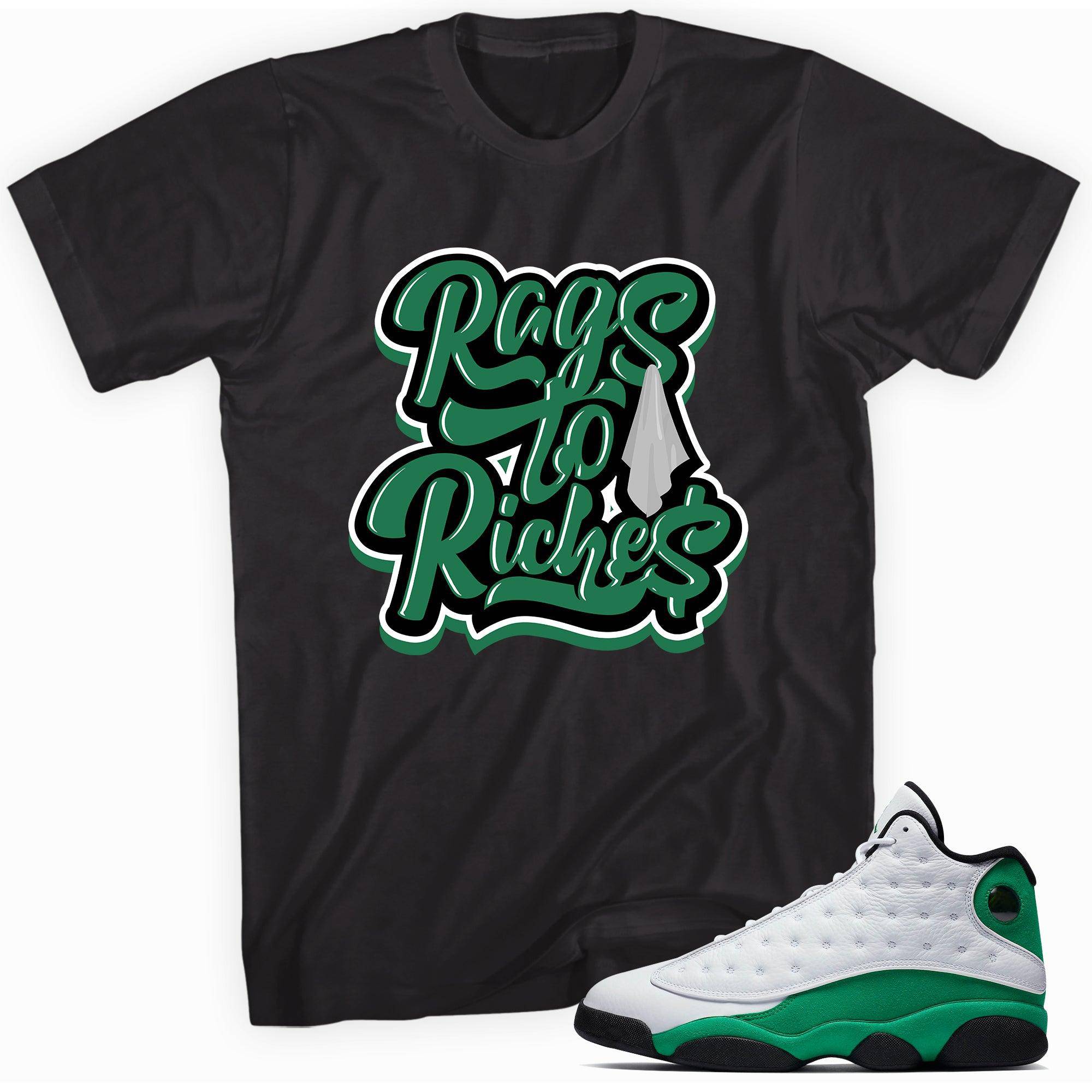13 LUCKY GREEN Shirt Rags To Riches