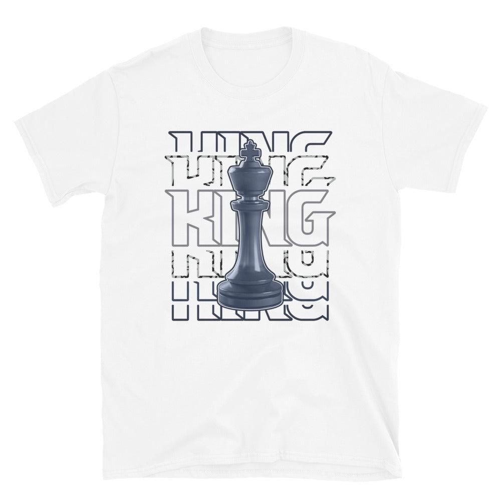 3 Midnight Navy Shirt King Chess