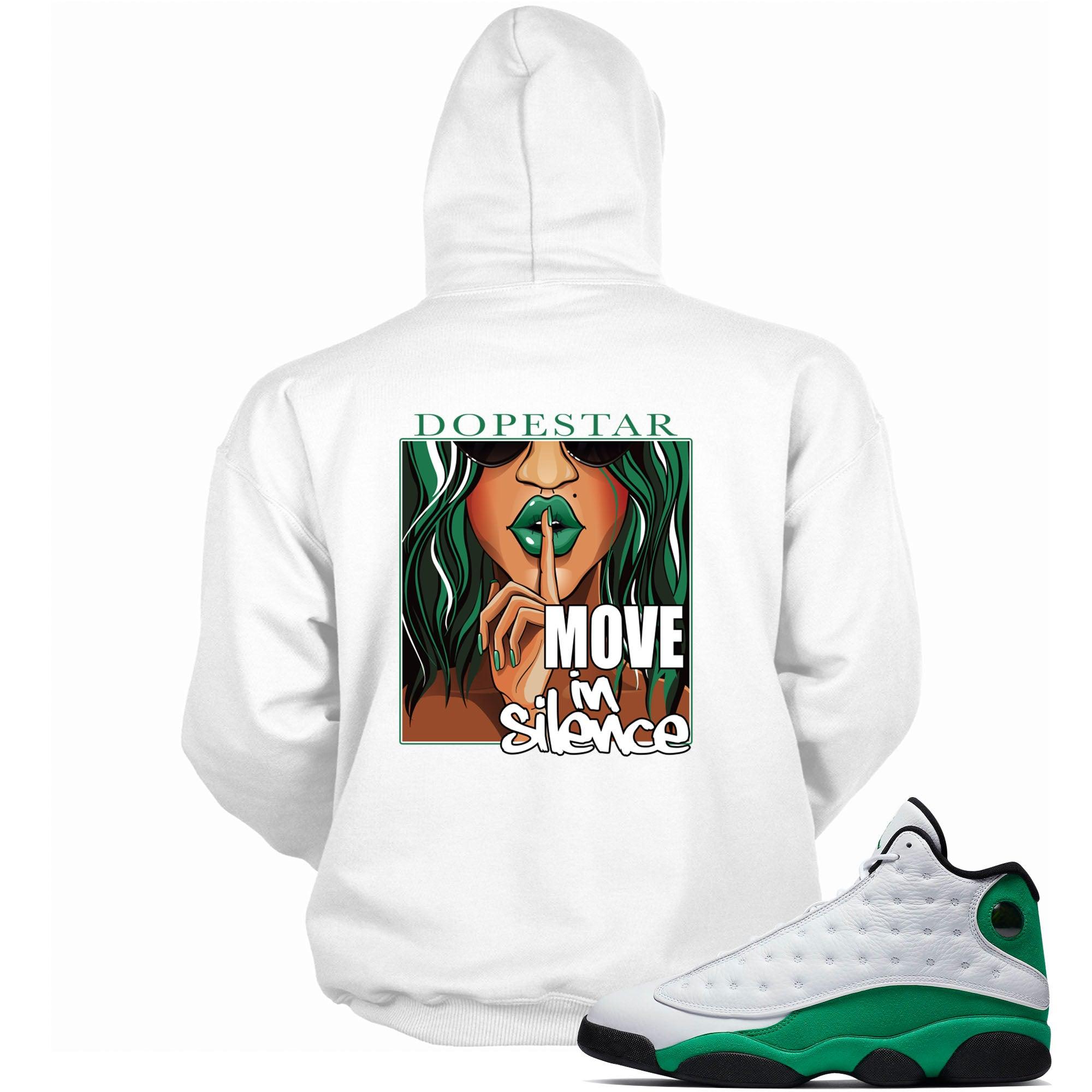 13 Lucky Green Hoodie Move In Silence