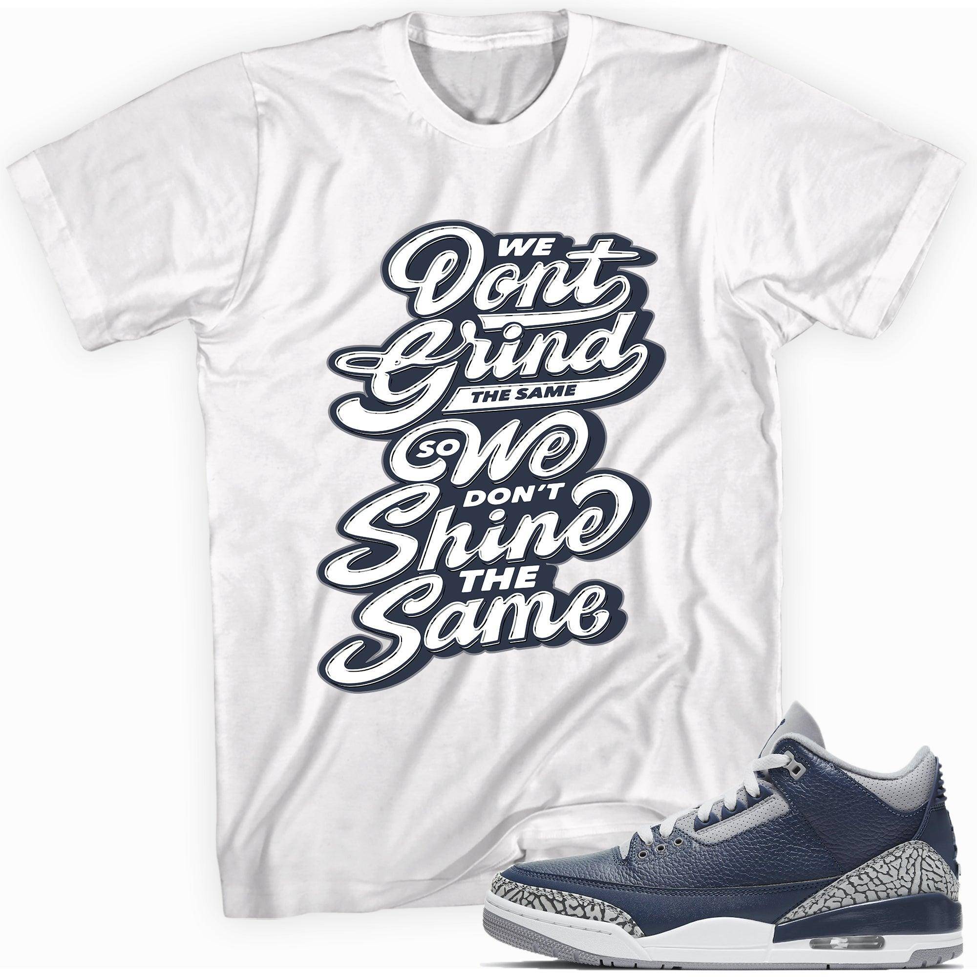 3 Midnight Navy Shirt We Grind