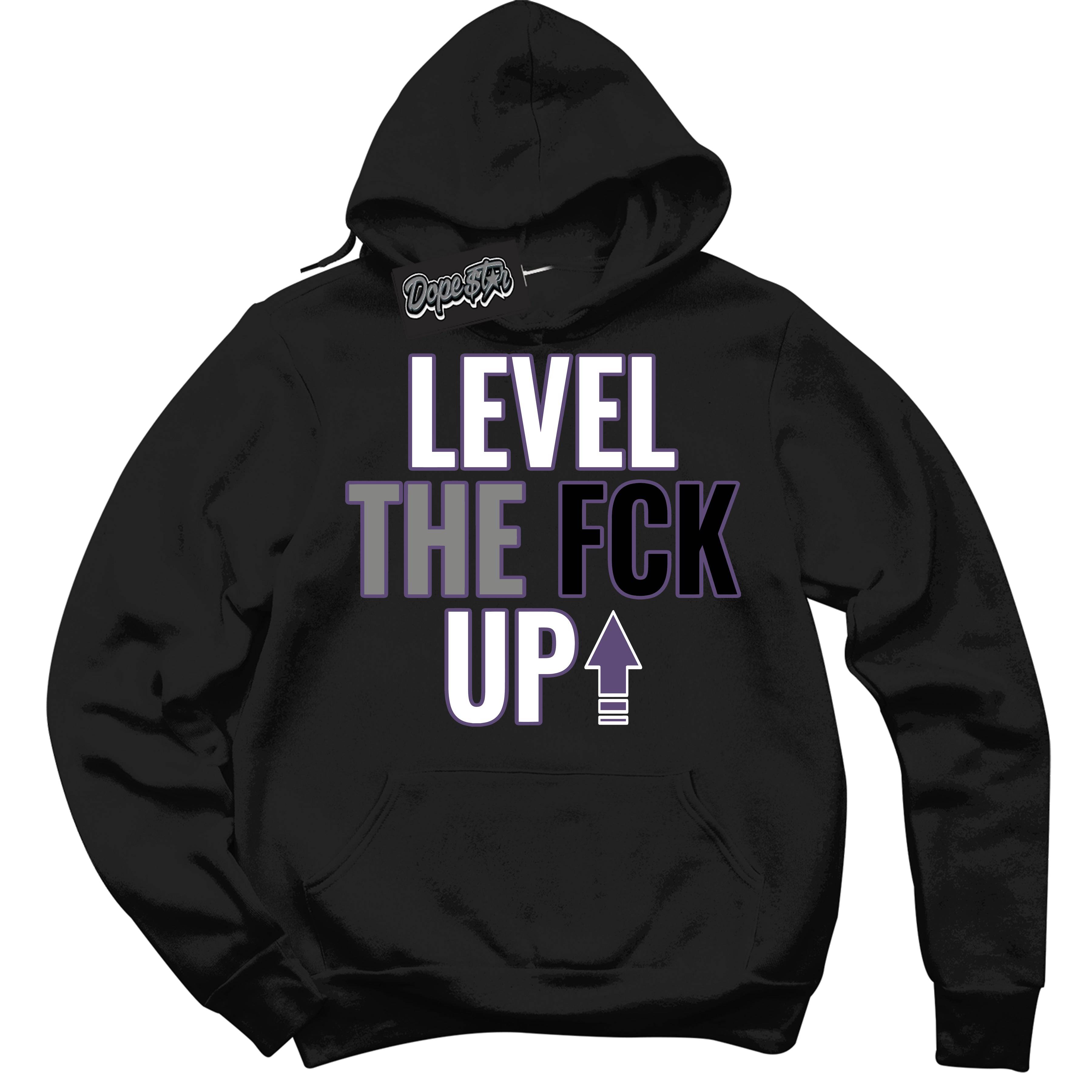 Punk Rock 1s DopeStar Hoodie Level The Fck Up Graphic