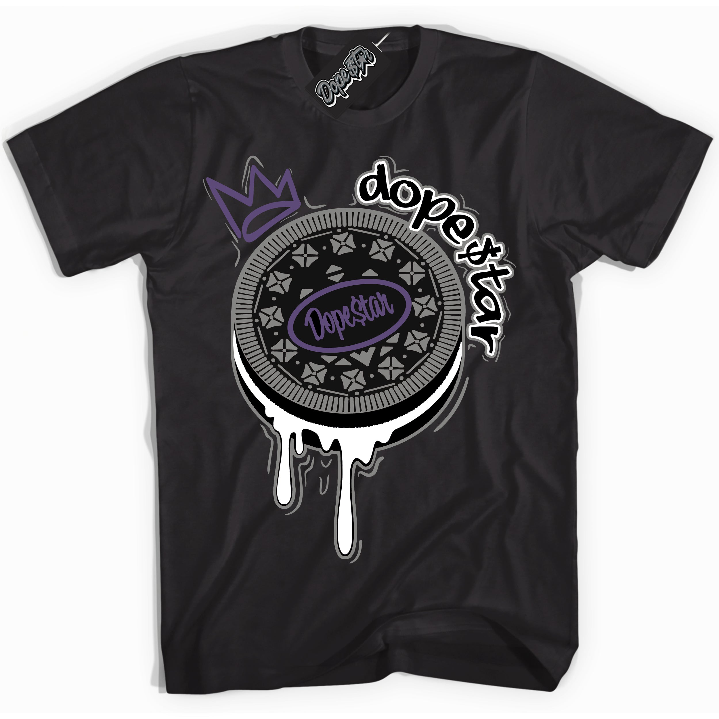 Cool Black Shirt with “ Oreo DS” design that perfectly matches Punk Rock 1s Sneakers.