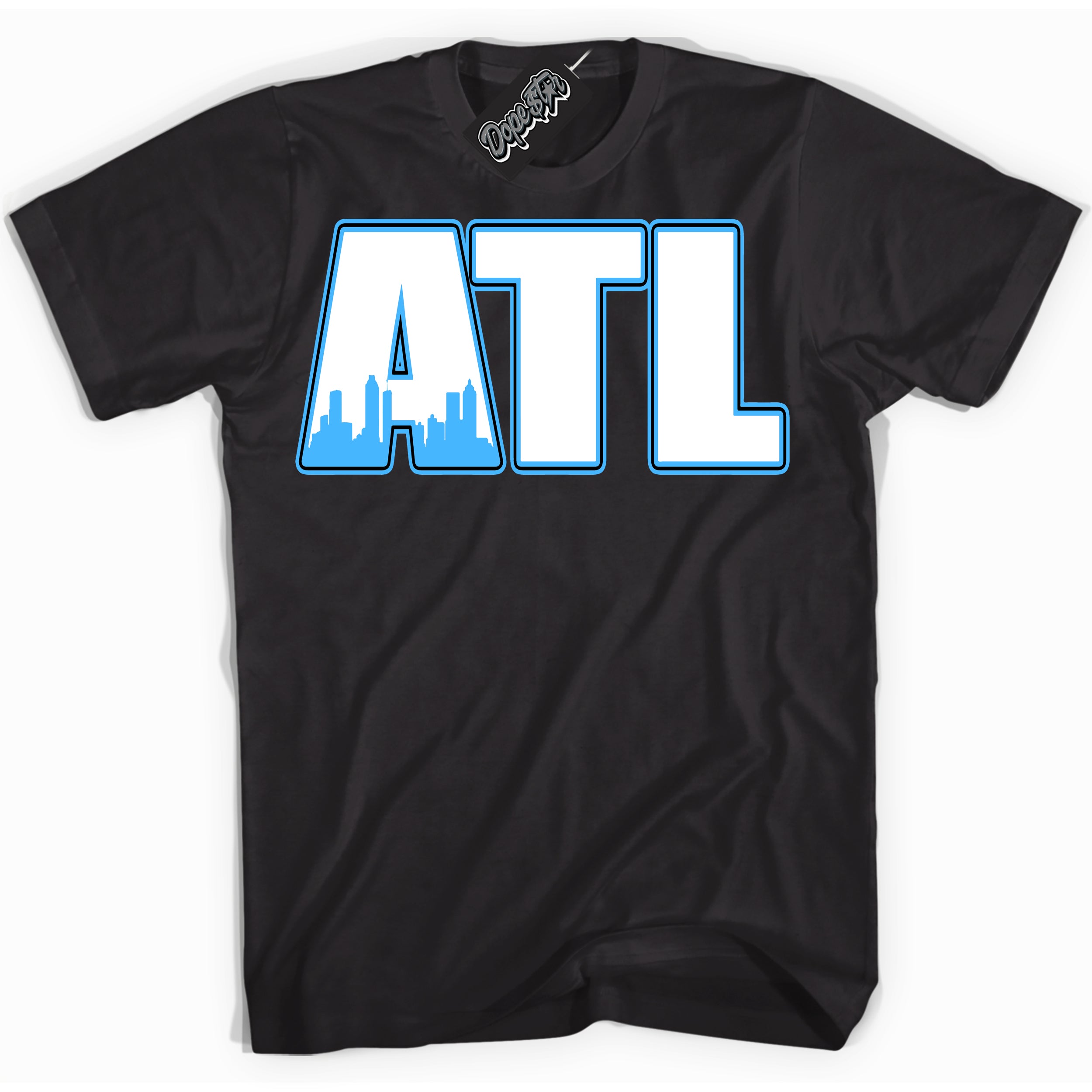 Powder Blue 9s DopeStar Shirt Atlanta Graphic - Sneaker Shirts Outlet