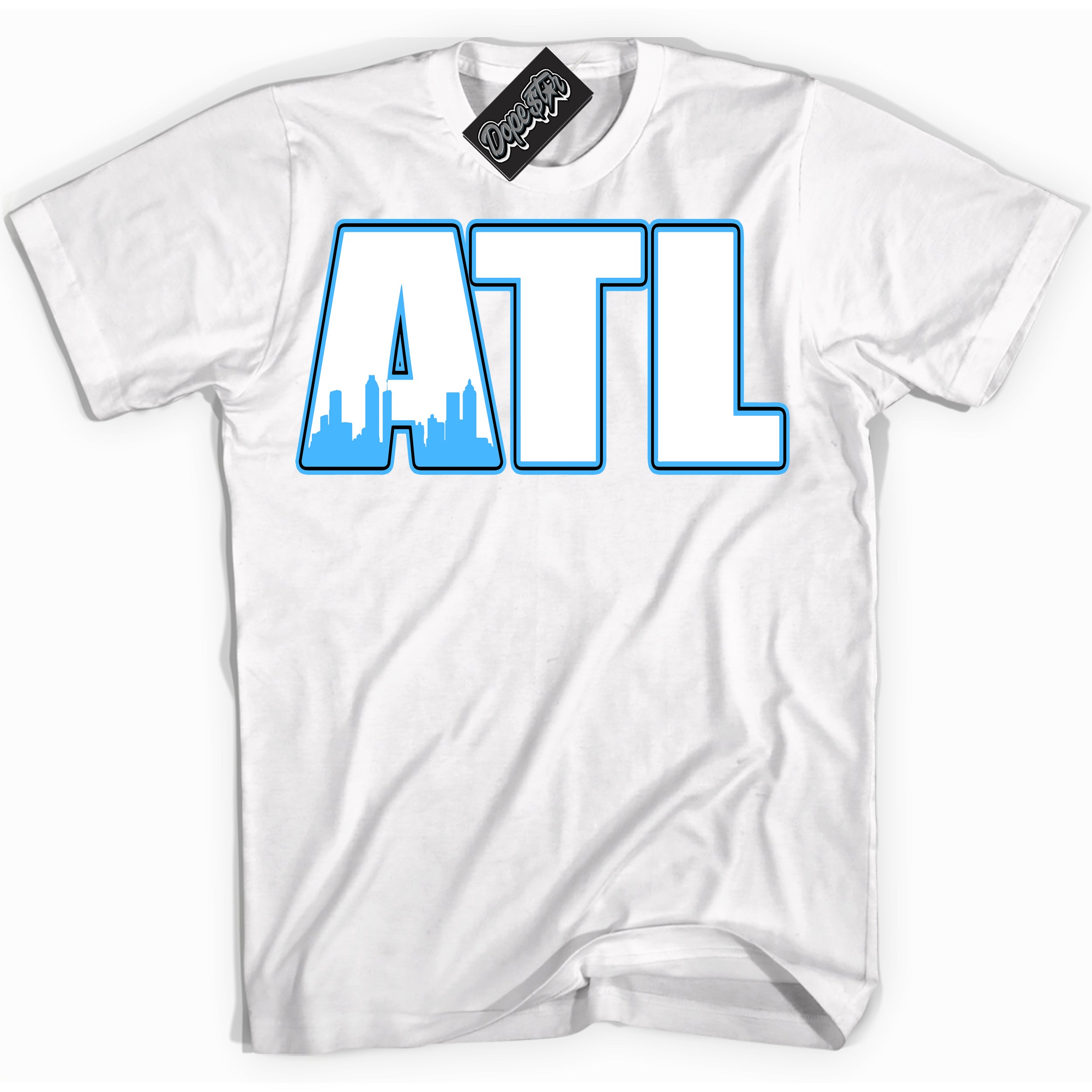 Powder Blue 9s DopeStar Shirt Atlanta Graphic - Sneaker Shirts Outlet
