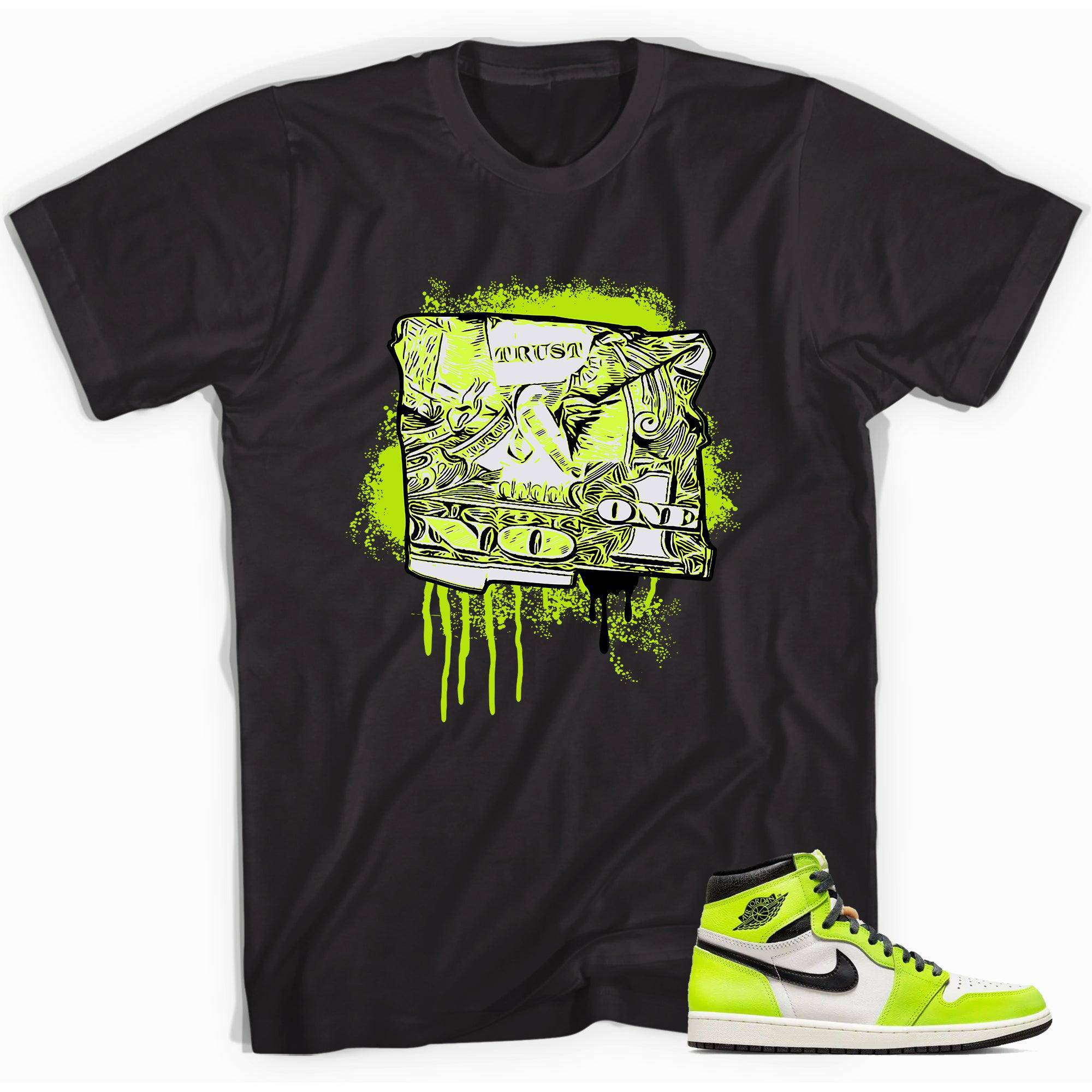 1s High Visionaire Shirt Trust No One Dollar - Sneaker Shirts Outlet