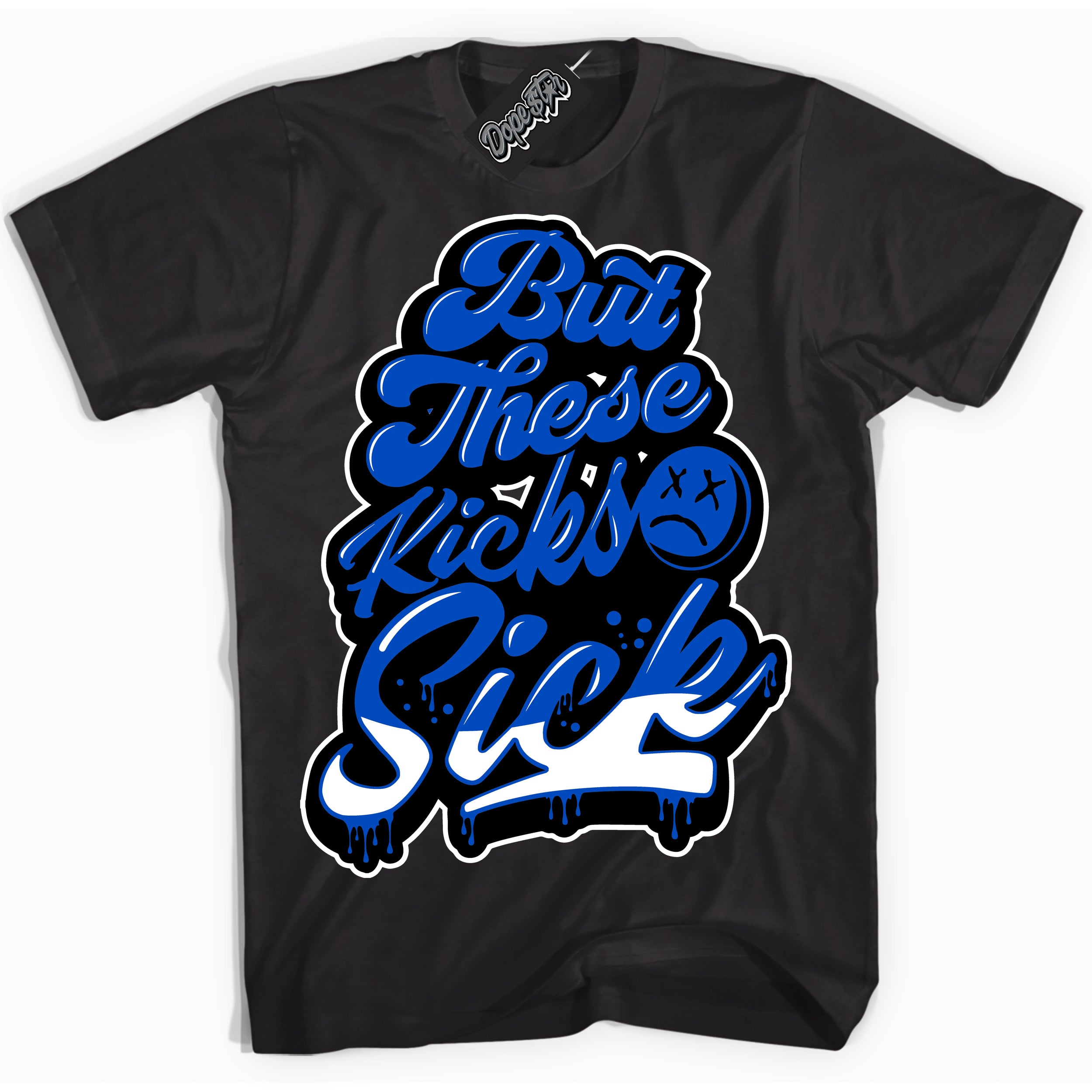 Dunk Low Astronomy Blue 'Kick Sick' Shirt – Black Streetwear T-Shirt | Sneaker Matching Tee for Dunk Low Astronomy Blue | Men's & Women's Streetwear Outfit by Sneaker Shirts Outlet.
