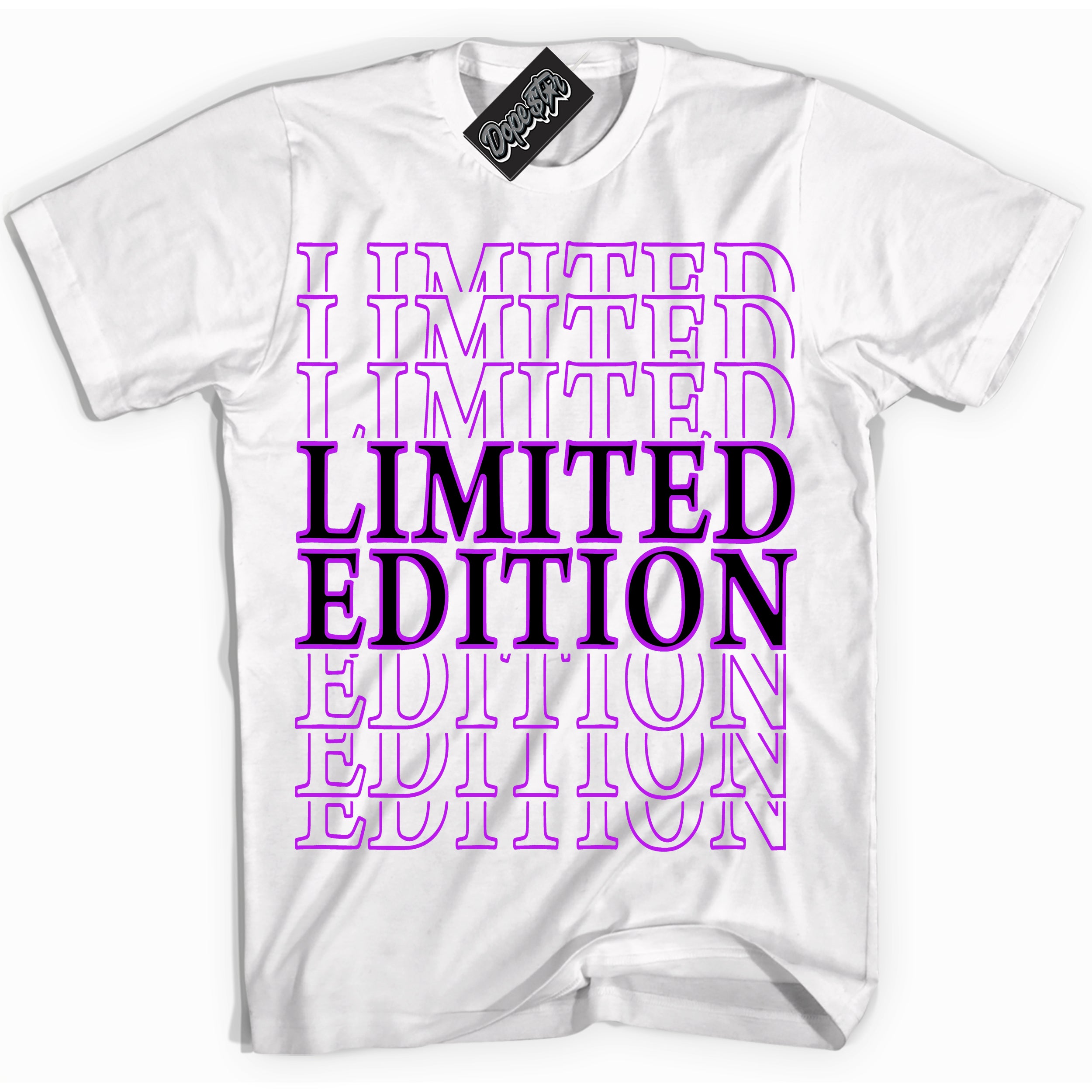 Cool White Shirt with “ Limited Edition” design that perfectly matches RTKT Genesis Dunk Sneakers.